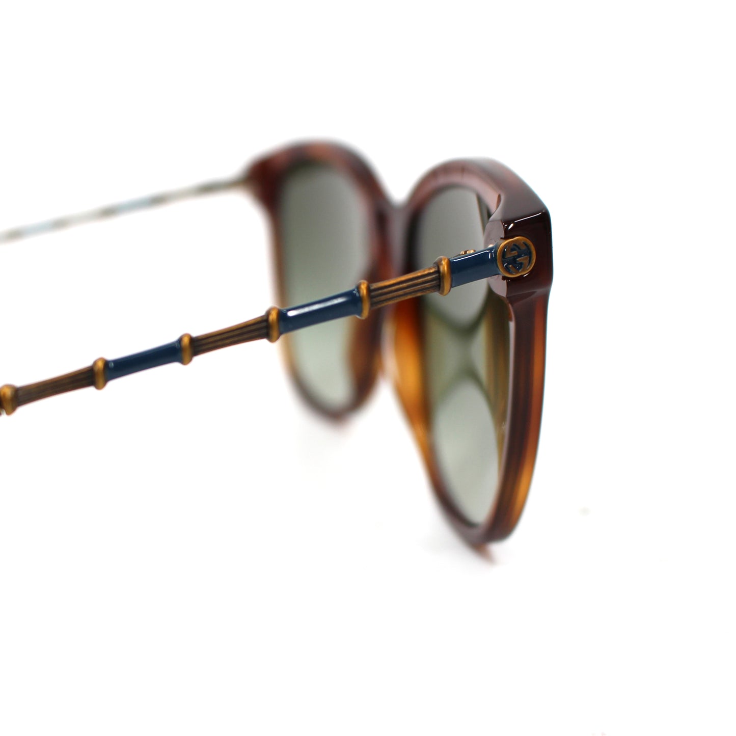 Gucci Tortoise Havana Square Sunglasses
