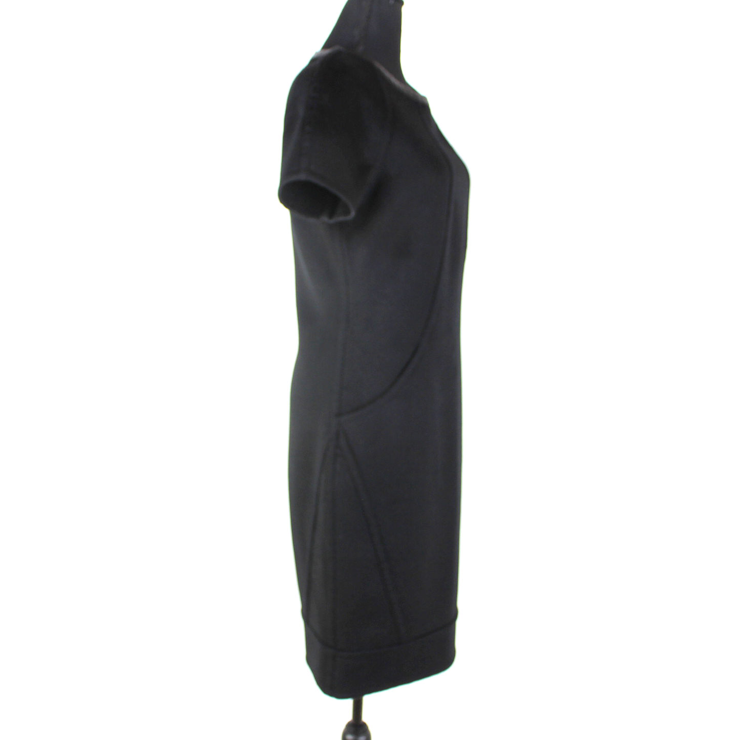 TSE Cashmere Leather Trim Dress