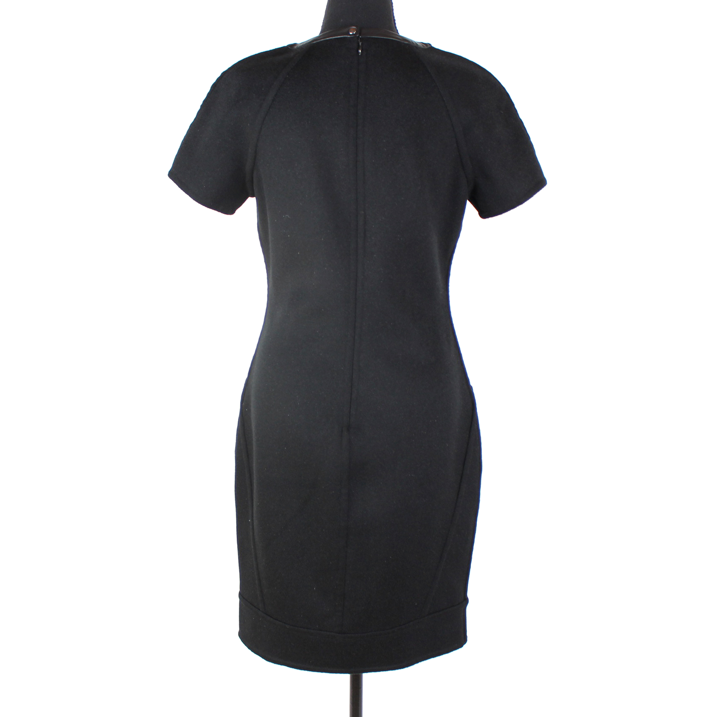 TSE Cashmere Leather Trim Dress