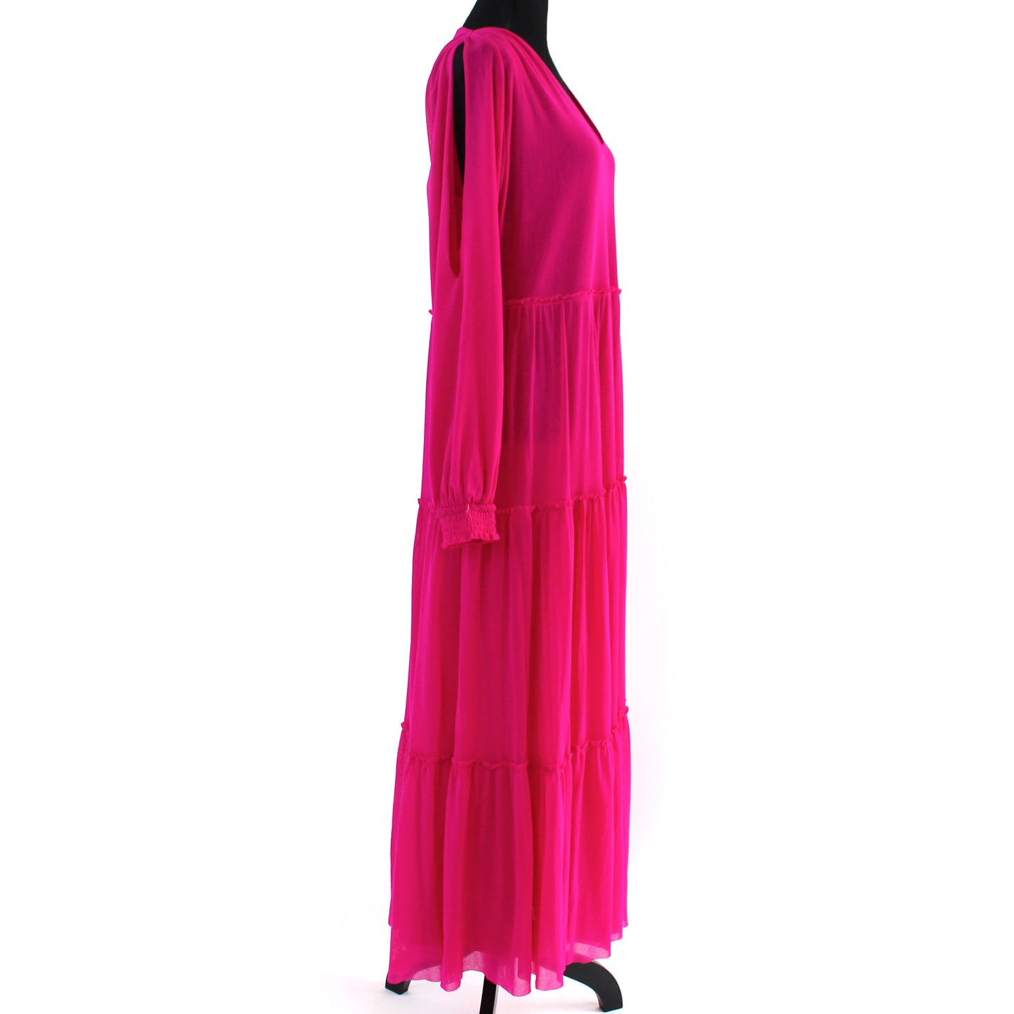 Fuzzi Split Sleeve Maxi Dress