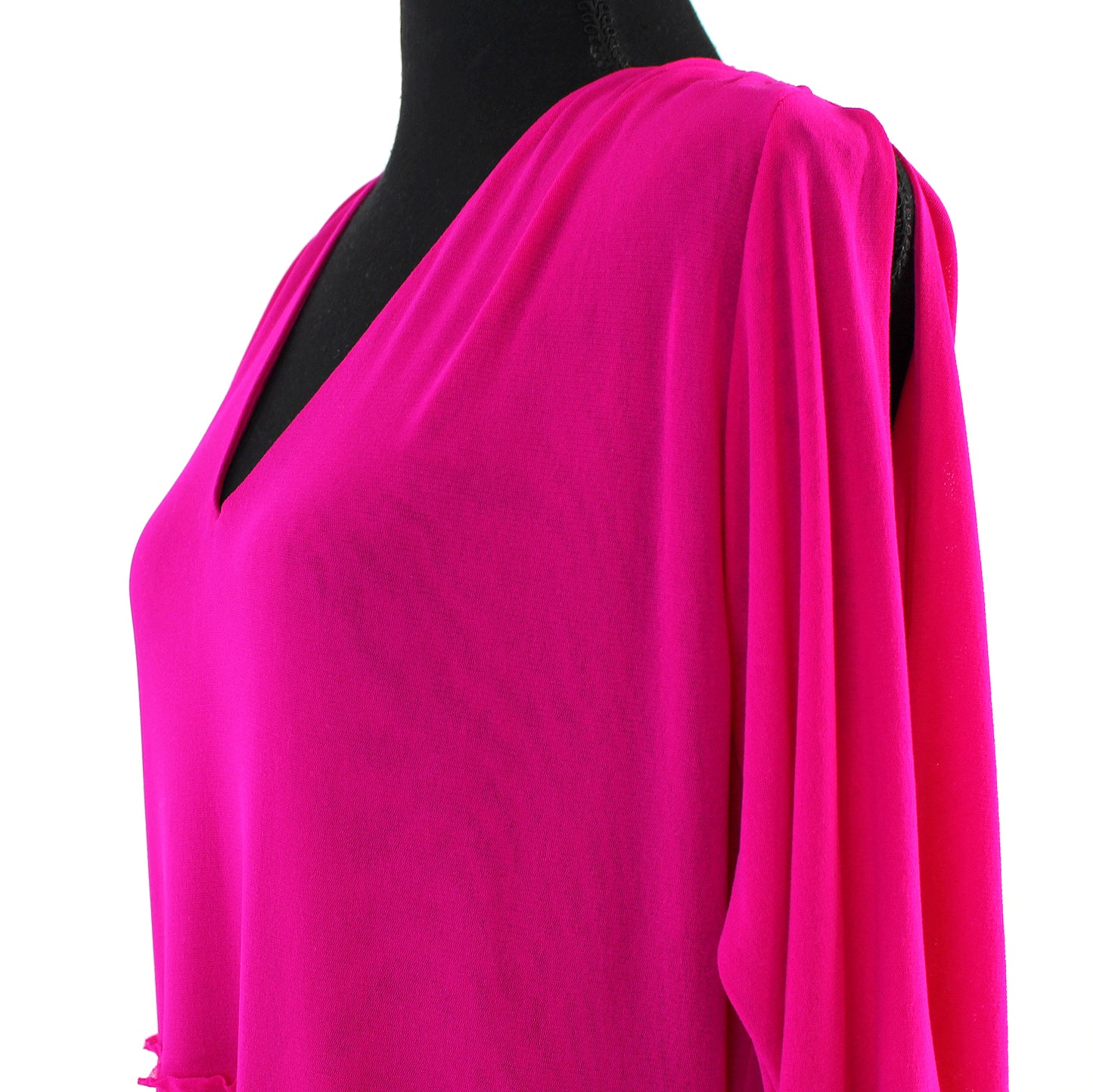 Fuzzi Split Sleeve Maxi Dress