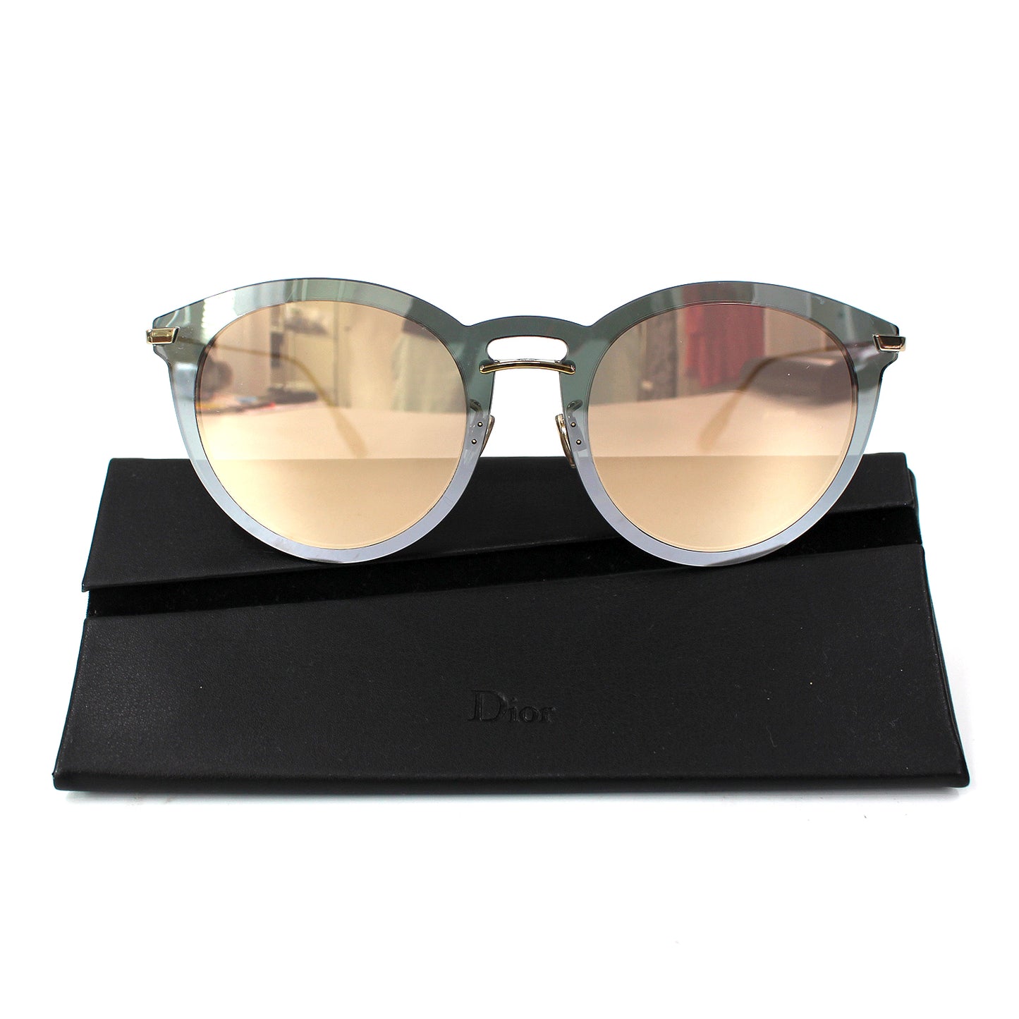 Dior Round Mirrored Sunglasses