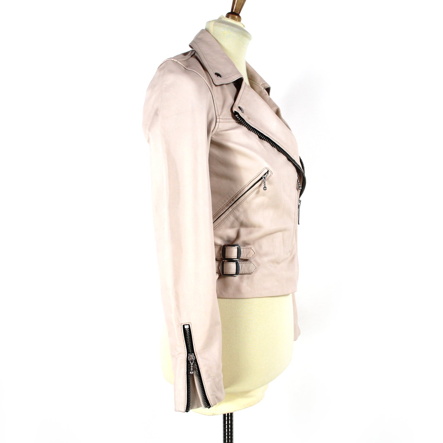 Allsaints Prescott Leather Biker Jacket