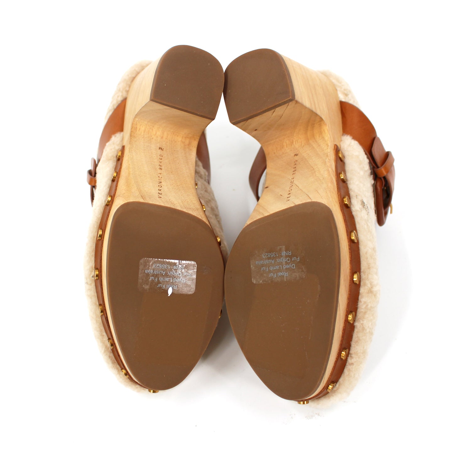 Veronica Beard Dacey Shearling Mules