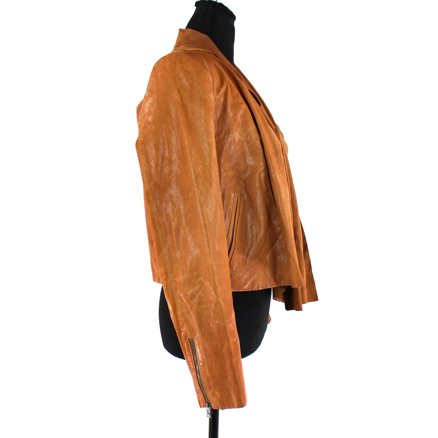 Alice + Olivia Employed Leather Jacket