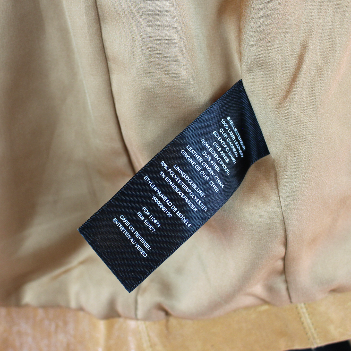 Alice + Olivia Employed Leather Jacket