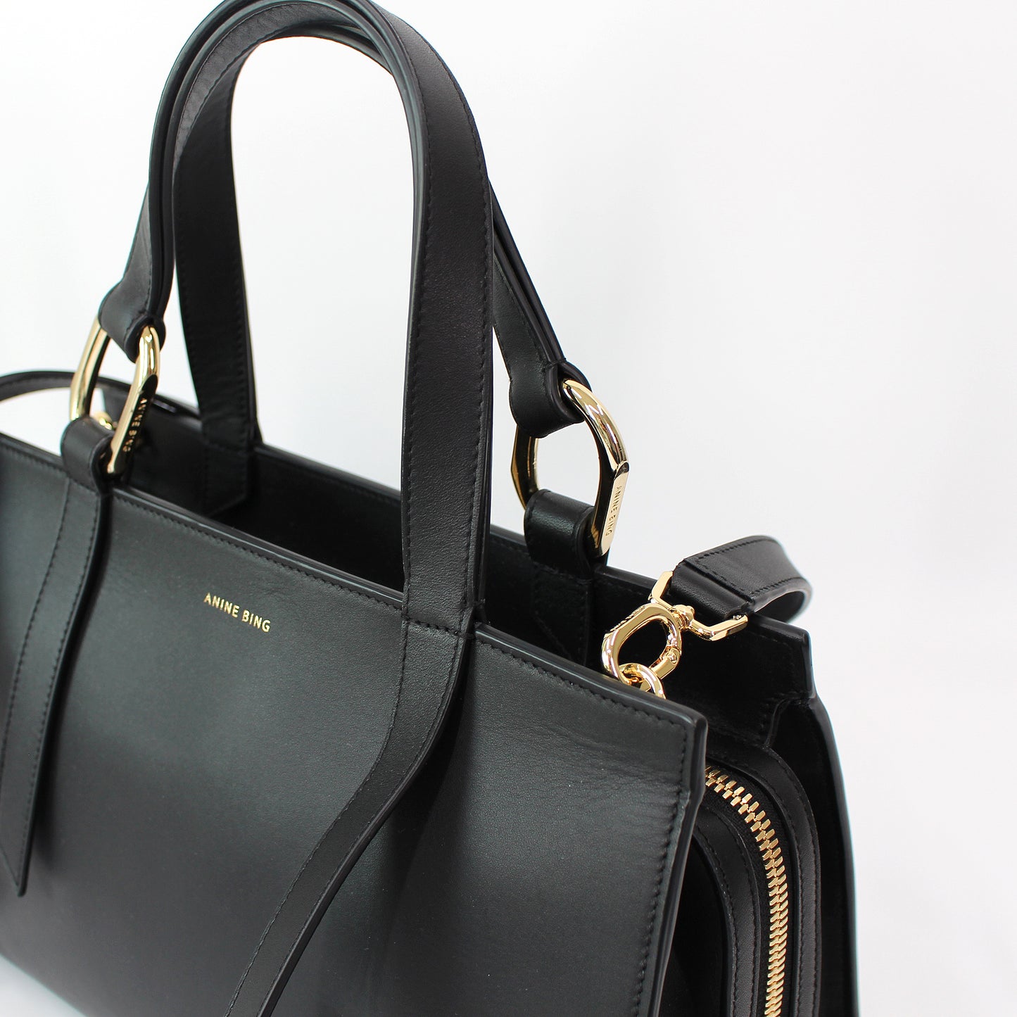 Anine Bing Leather Shoulder Bag