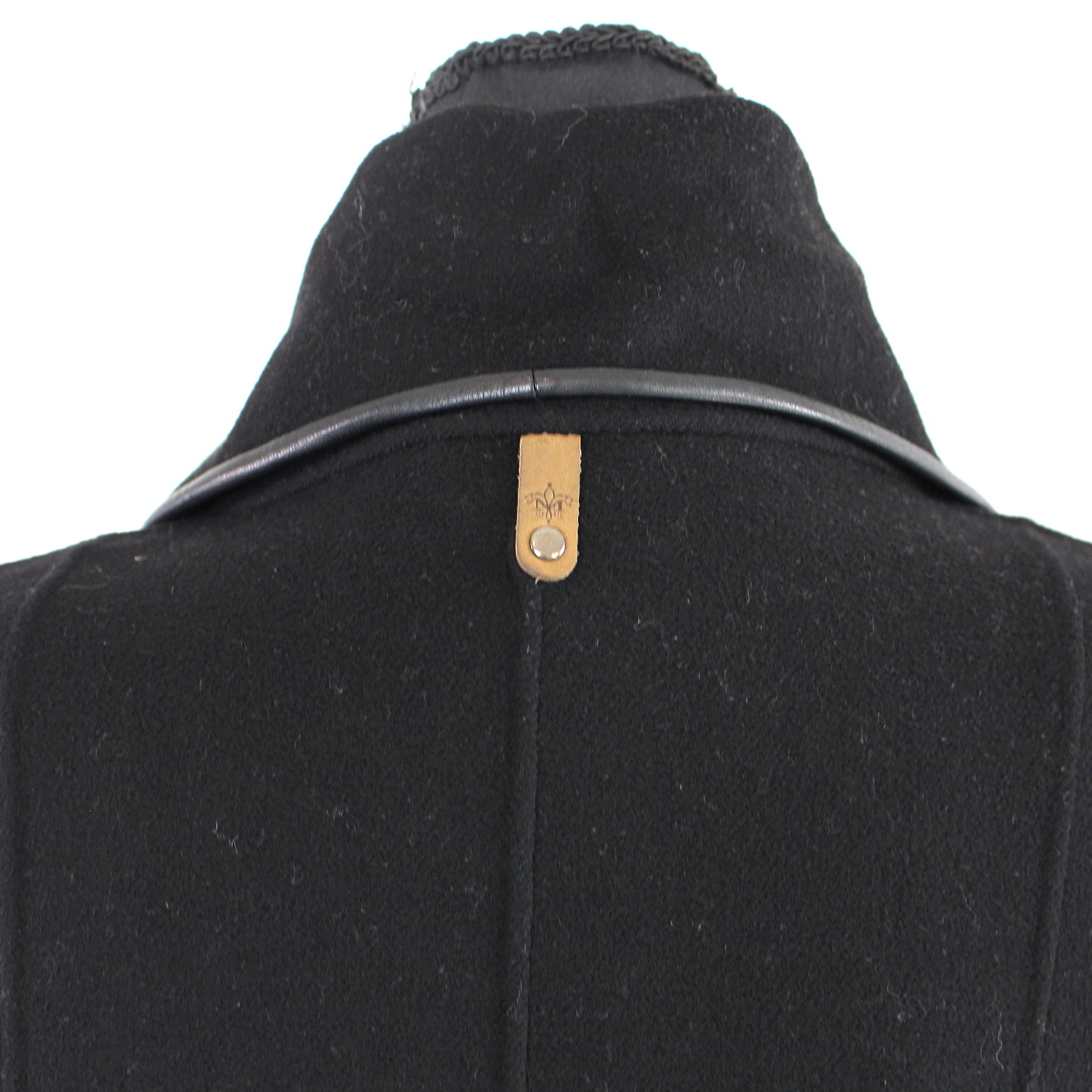Mackage Leather Trim Wrap Coat