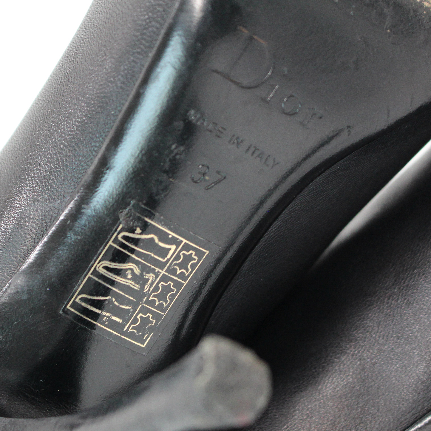 Dior Gambler Dice Leather Boots