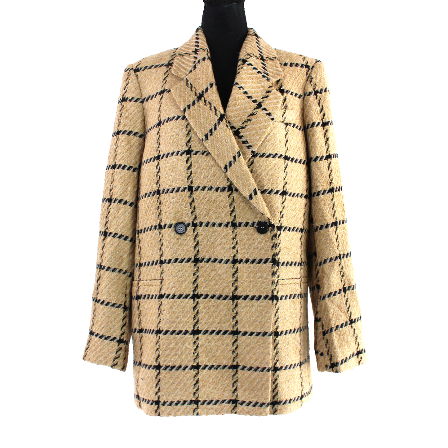 Anine Bing Kaia Check Blazer