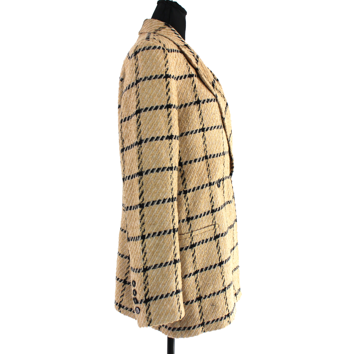 Anine Bing Kaia Check Blazer