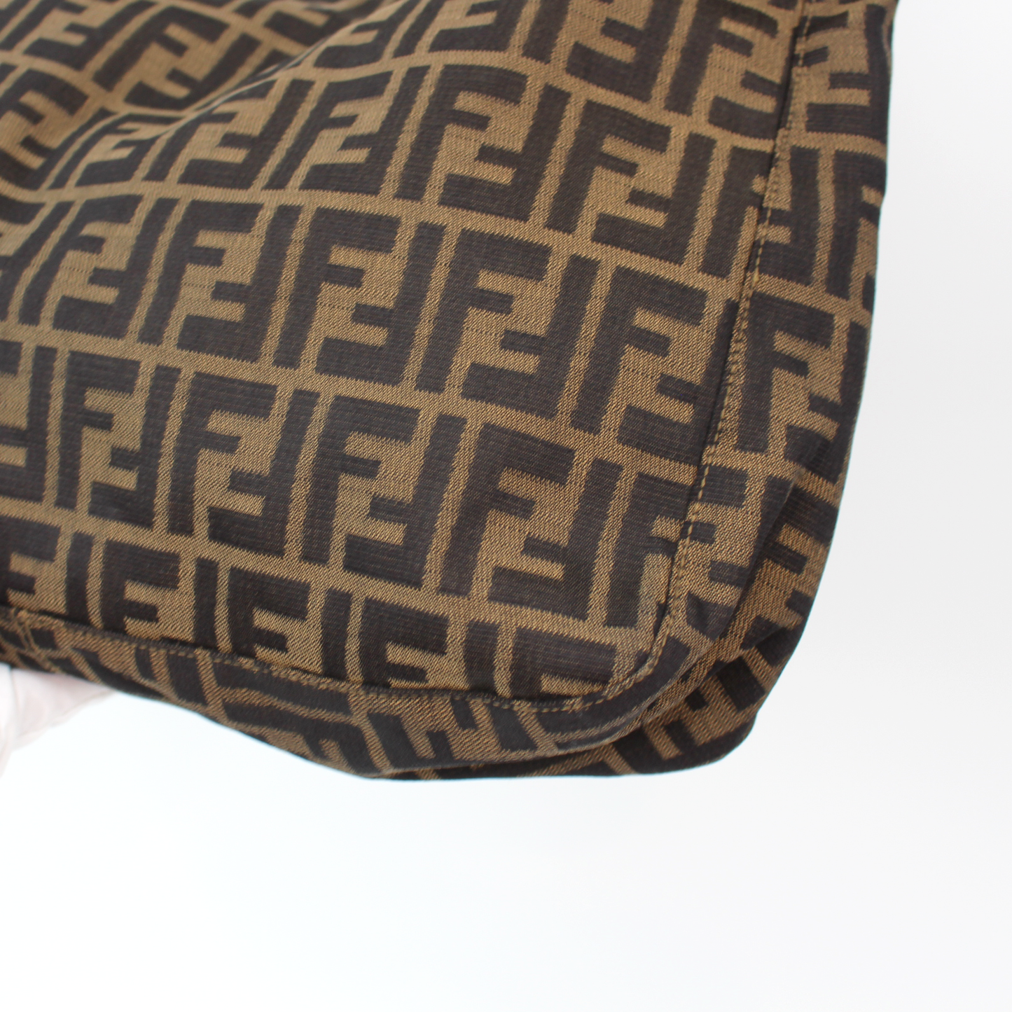 Fendi Tobacco Zucca Shoulder Bag
