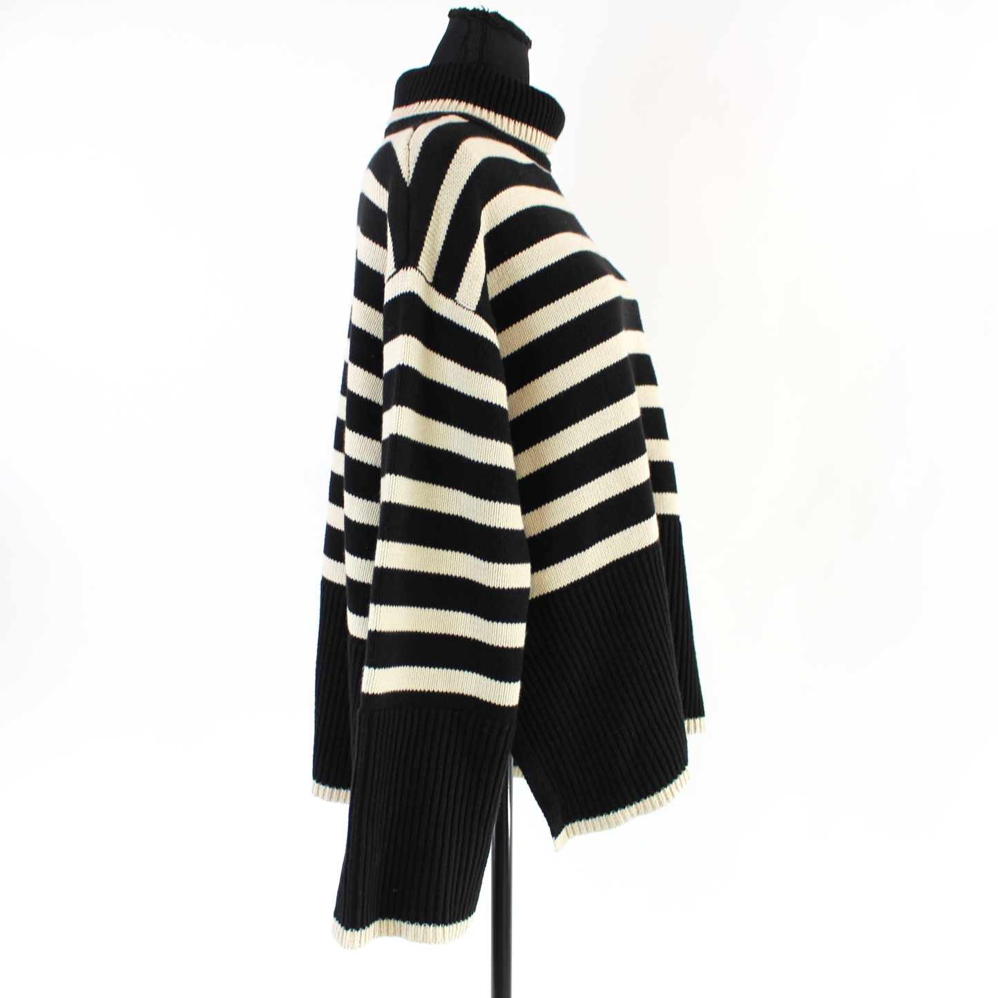 TOTEME Stripe Turtleneck Sweater