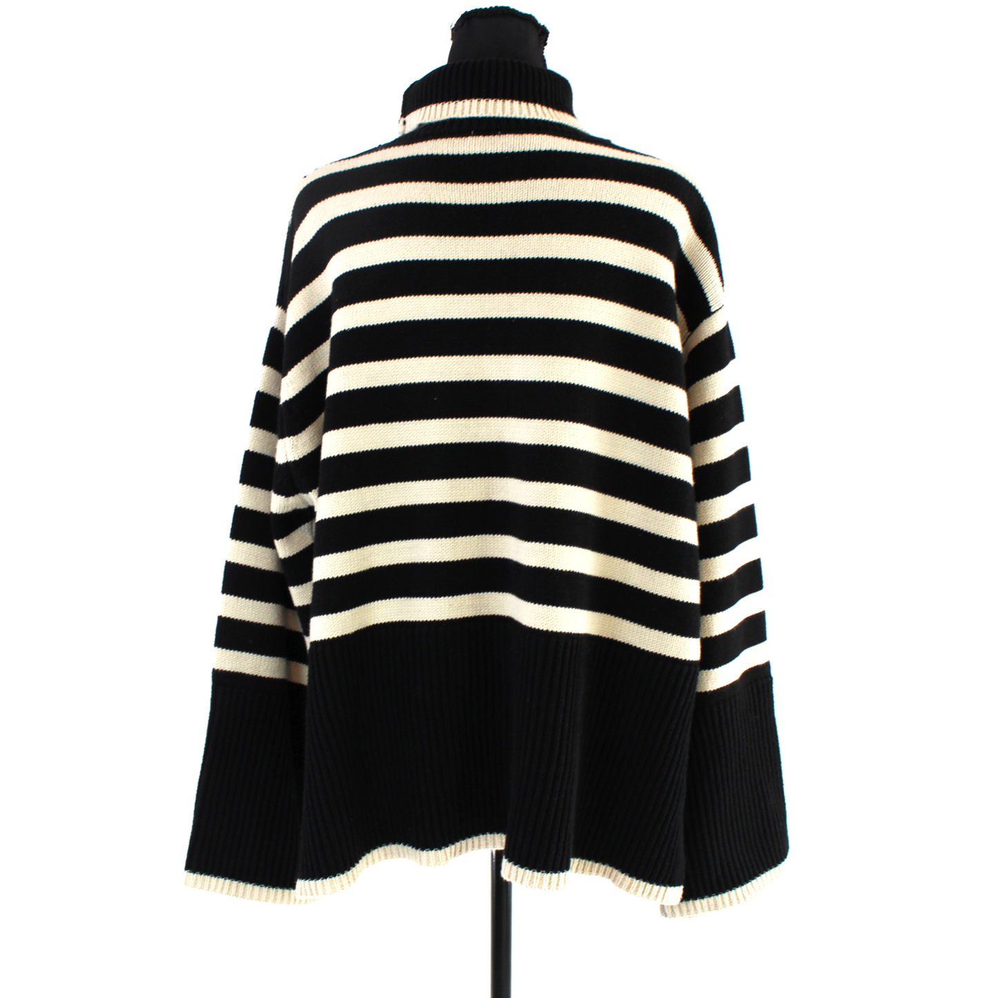 TOTEME Stripe Turtleneck Sweater