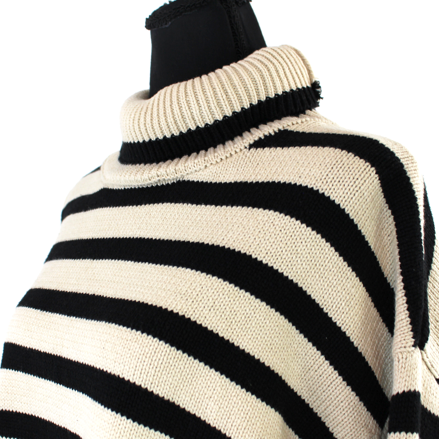 TOTEME Stripe Turtleneck Sweater