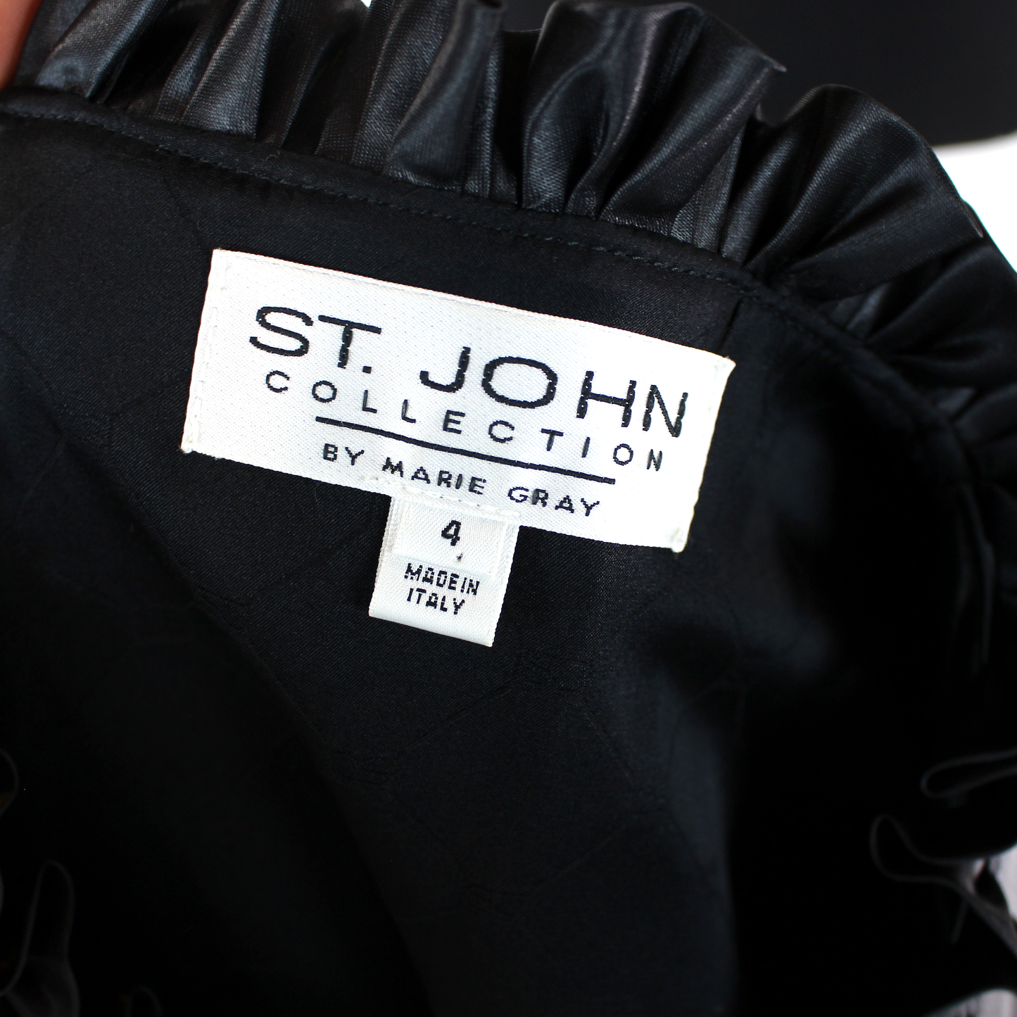 St. John Collection Leather Jacket