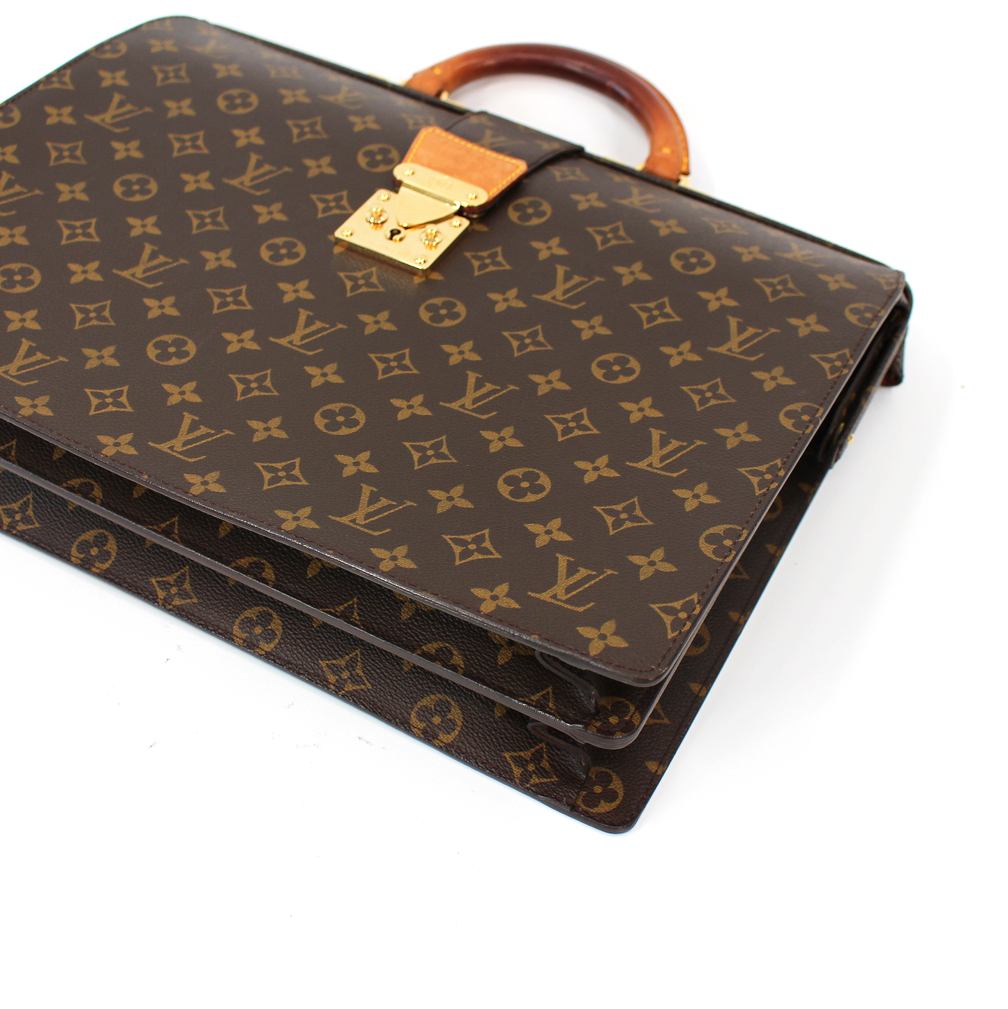 Louis Vuitton Serviette Fermoir Briefcase