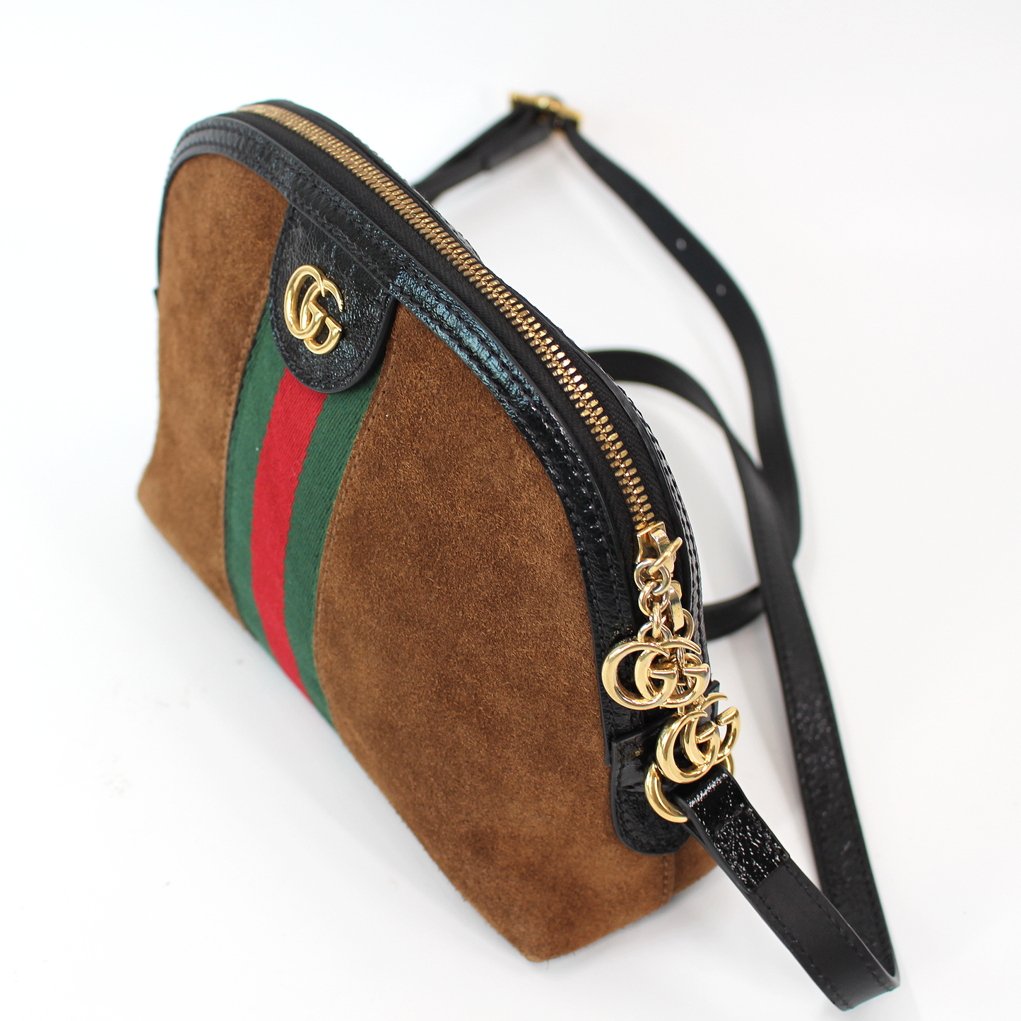 Gucci Ophidia Suede Shoulder Bag