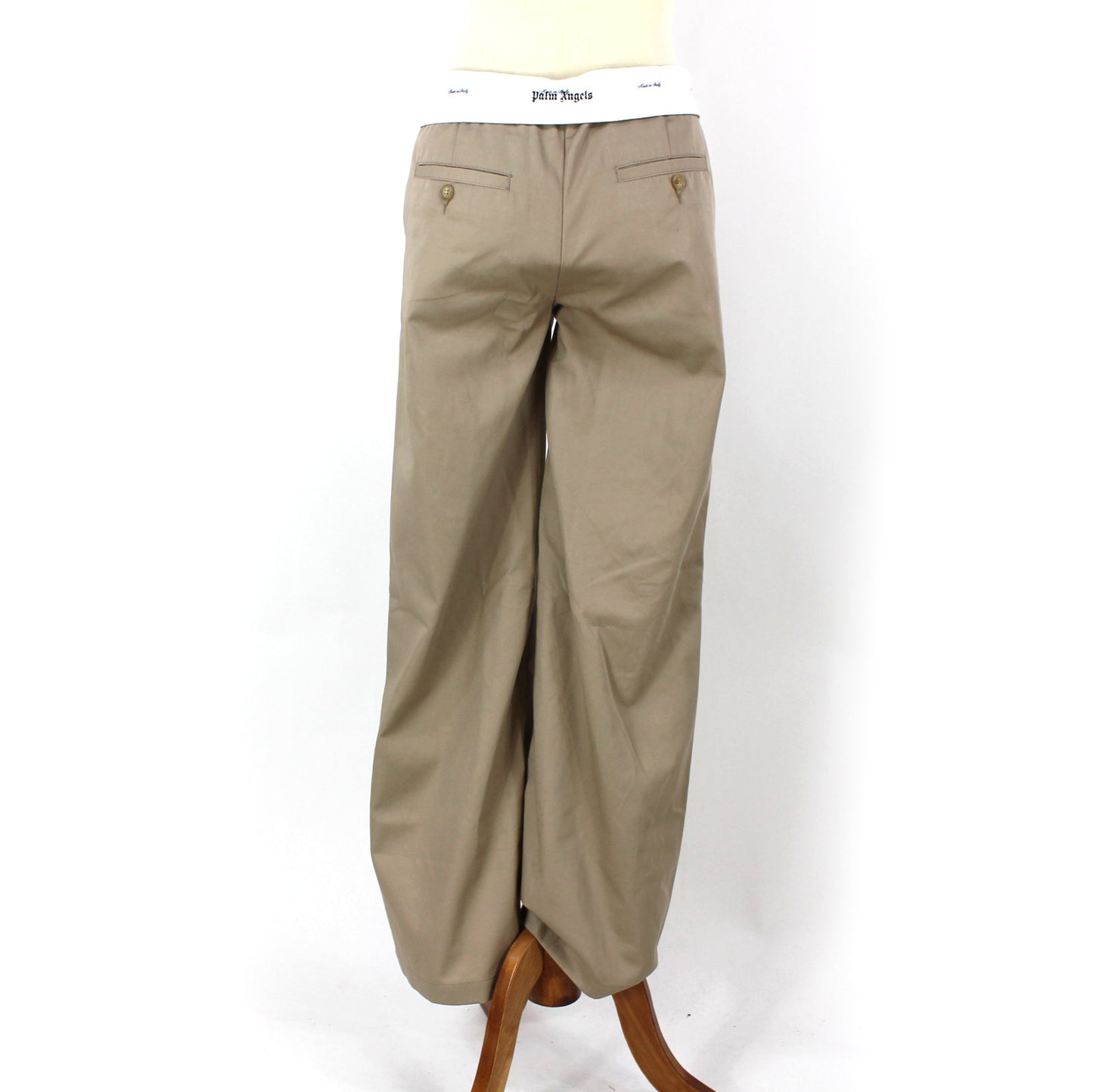Palm Angels Reversed Waist Chinos