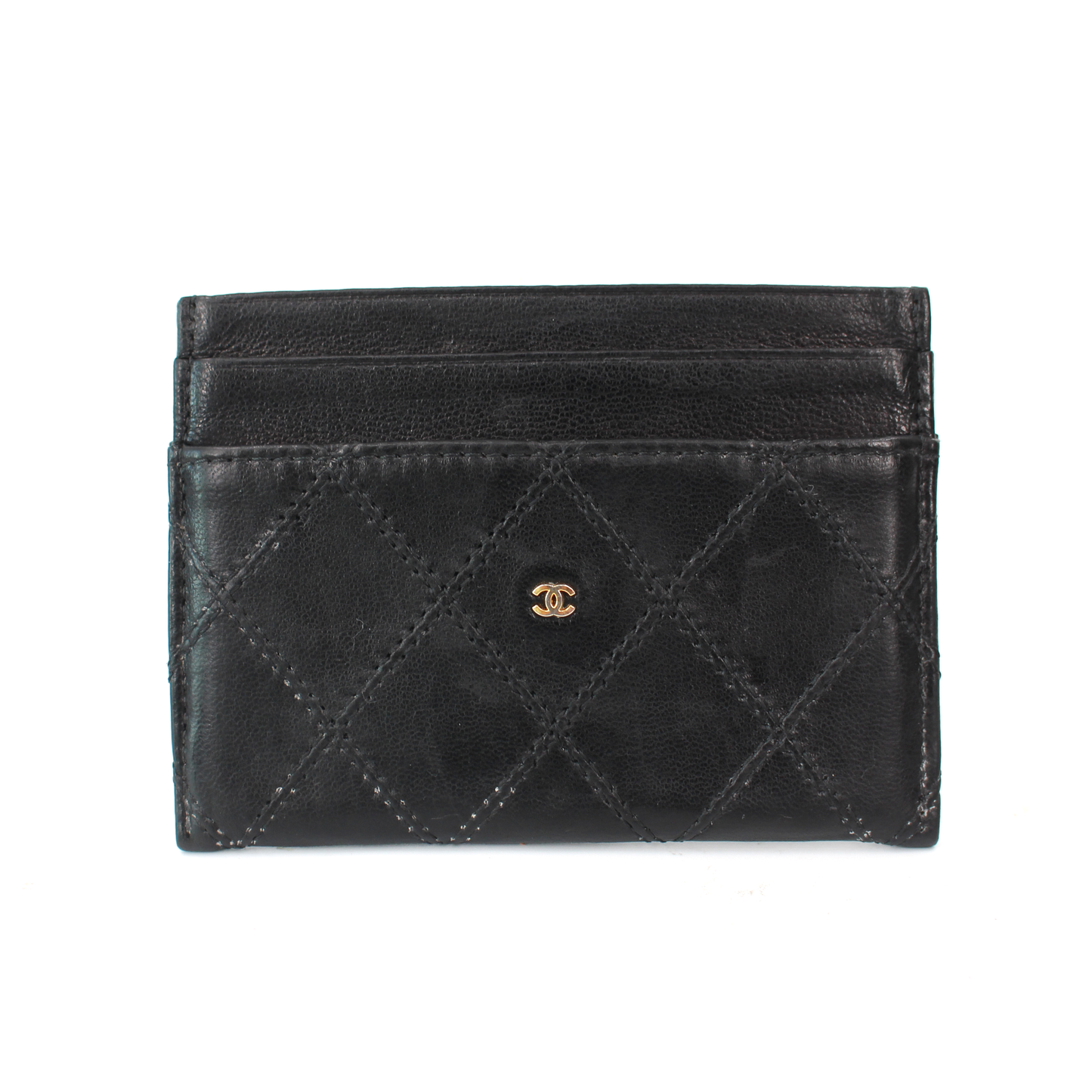 Chanel Quilted Leather Cardholder