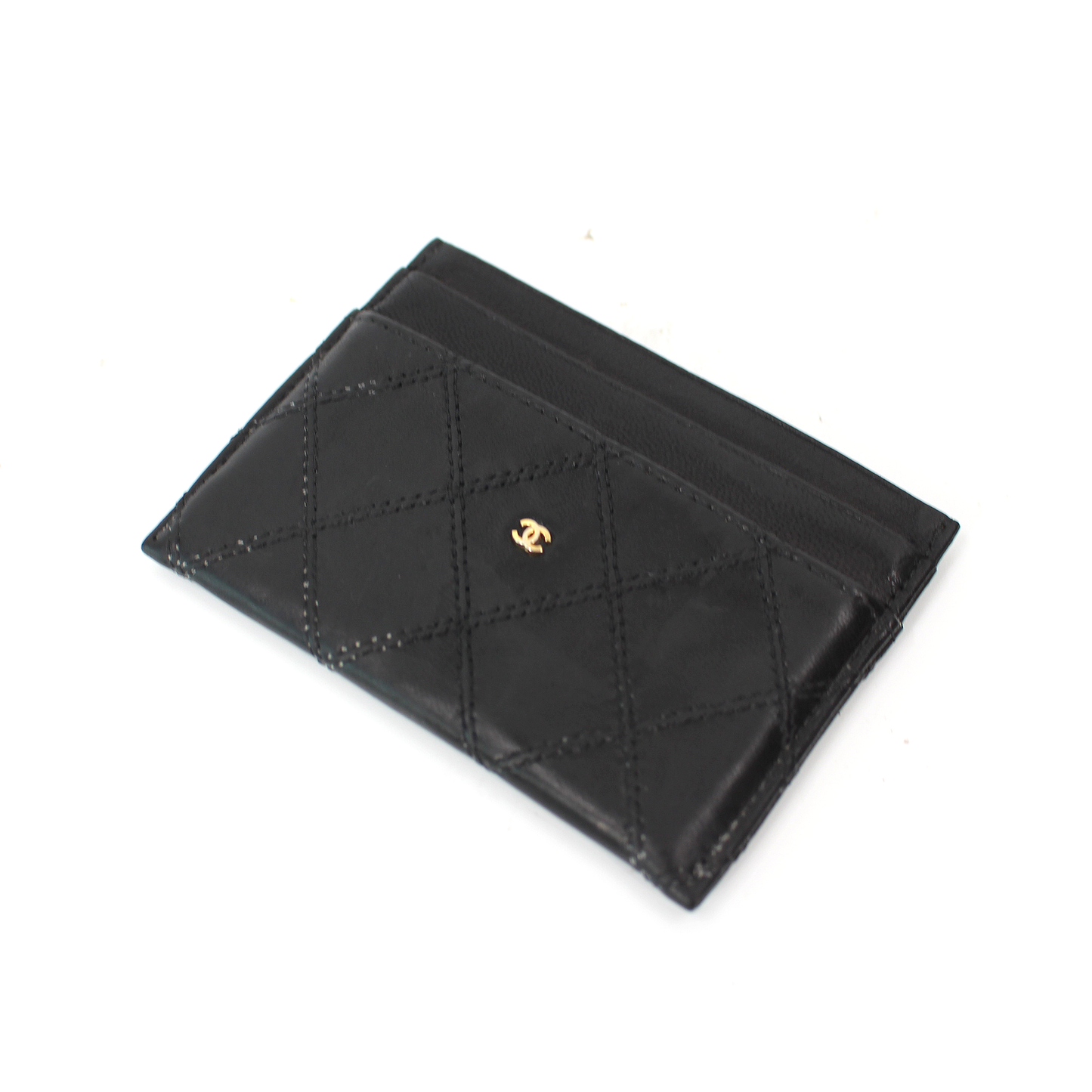 Chanel Quilted Leather Cardholder