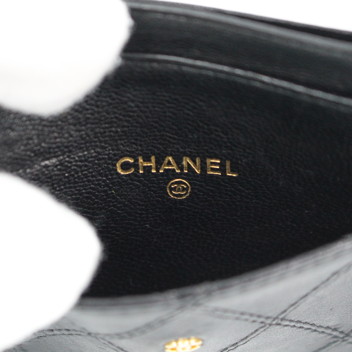 Chanel Quilted Leather Cardholder