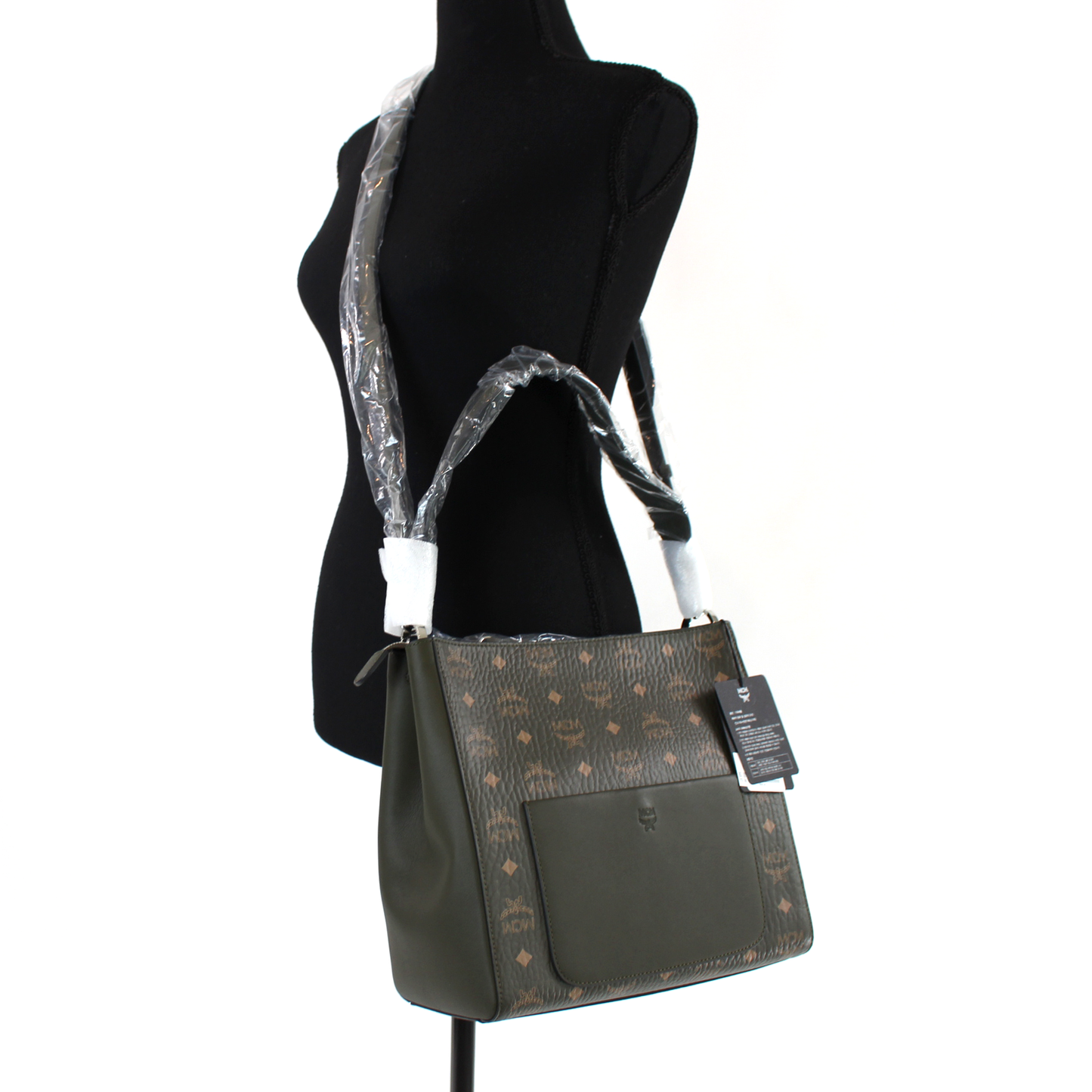 MCM Aren Vi Leather Bag