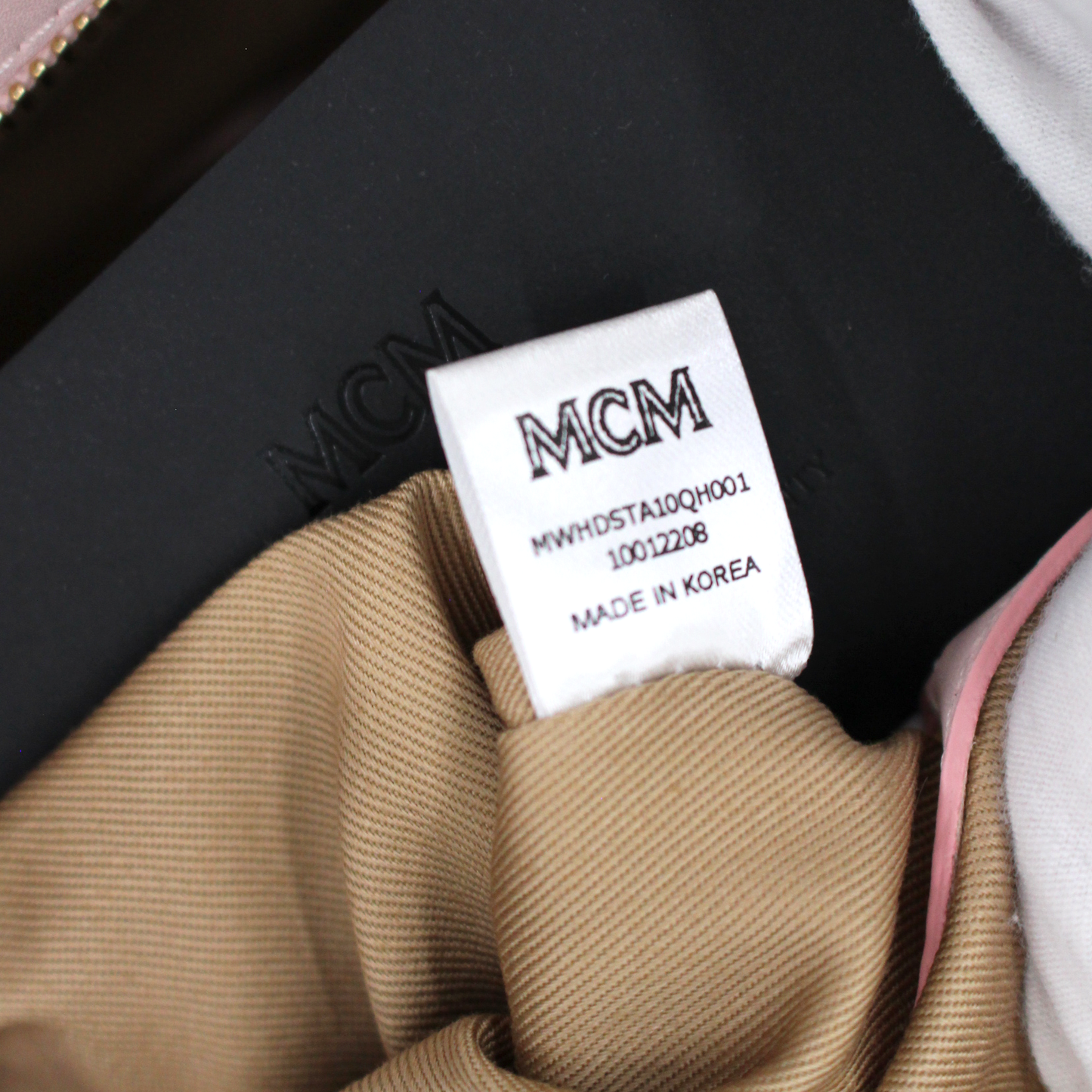 MCM Aren Vi Leather Bag