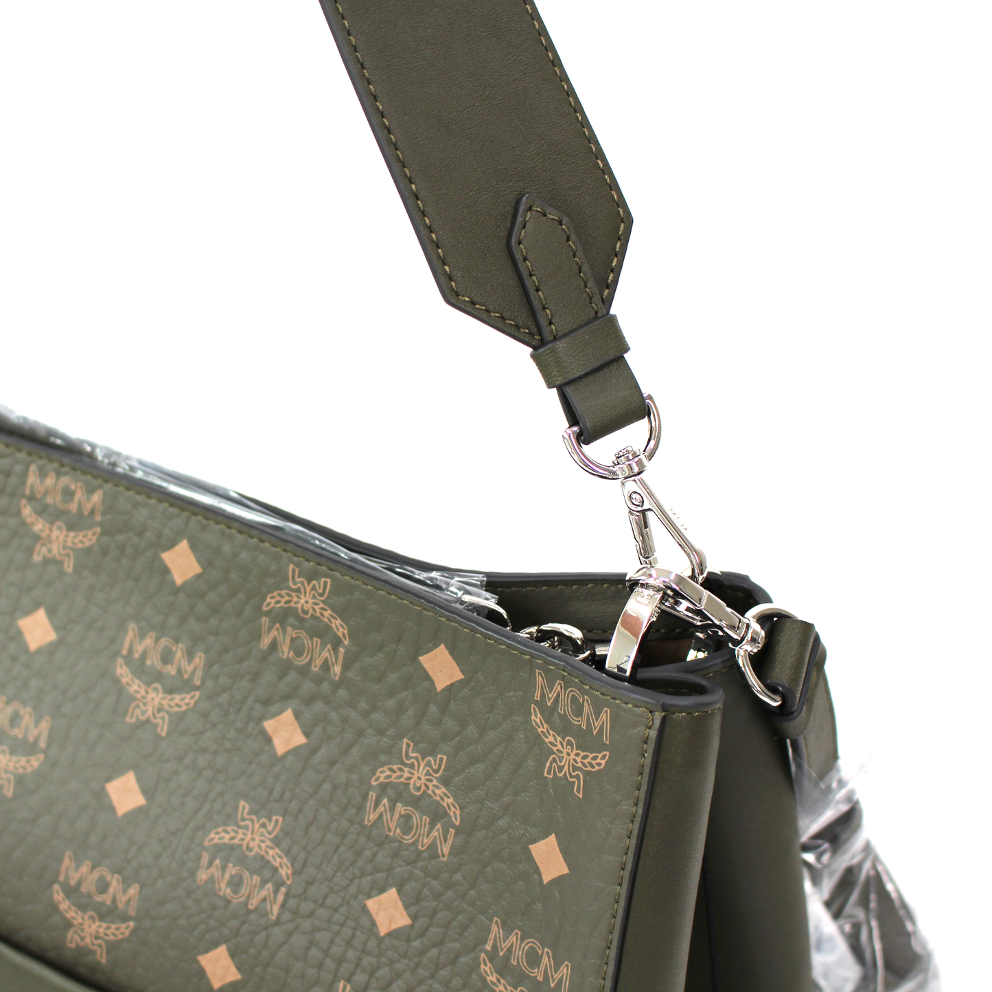 MCM Aren Vi Leather Bag