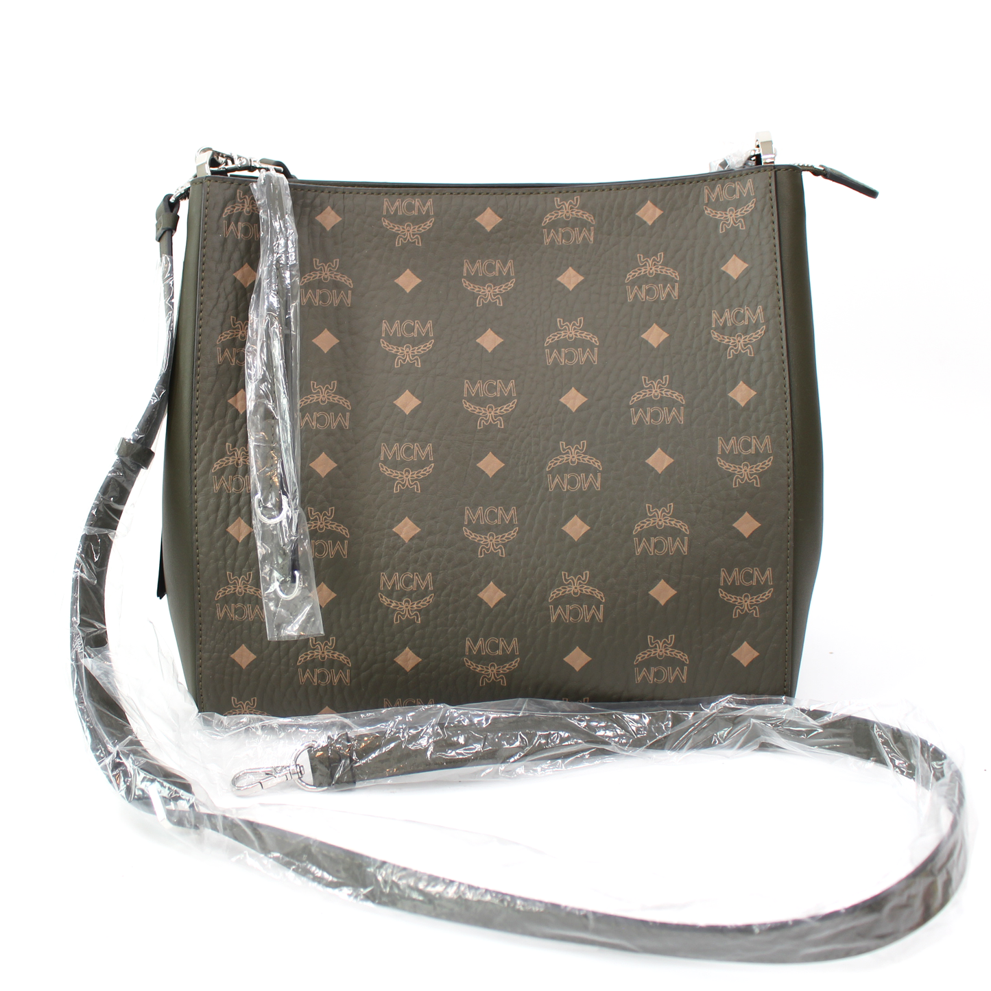 MCM Aren Vi Leather Bag