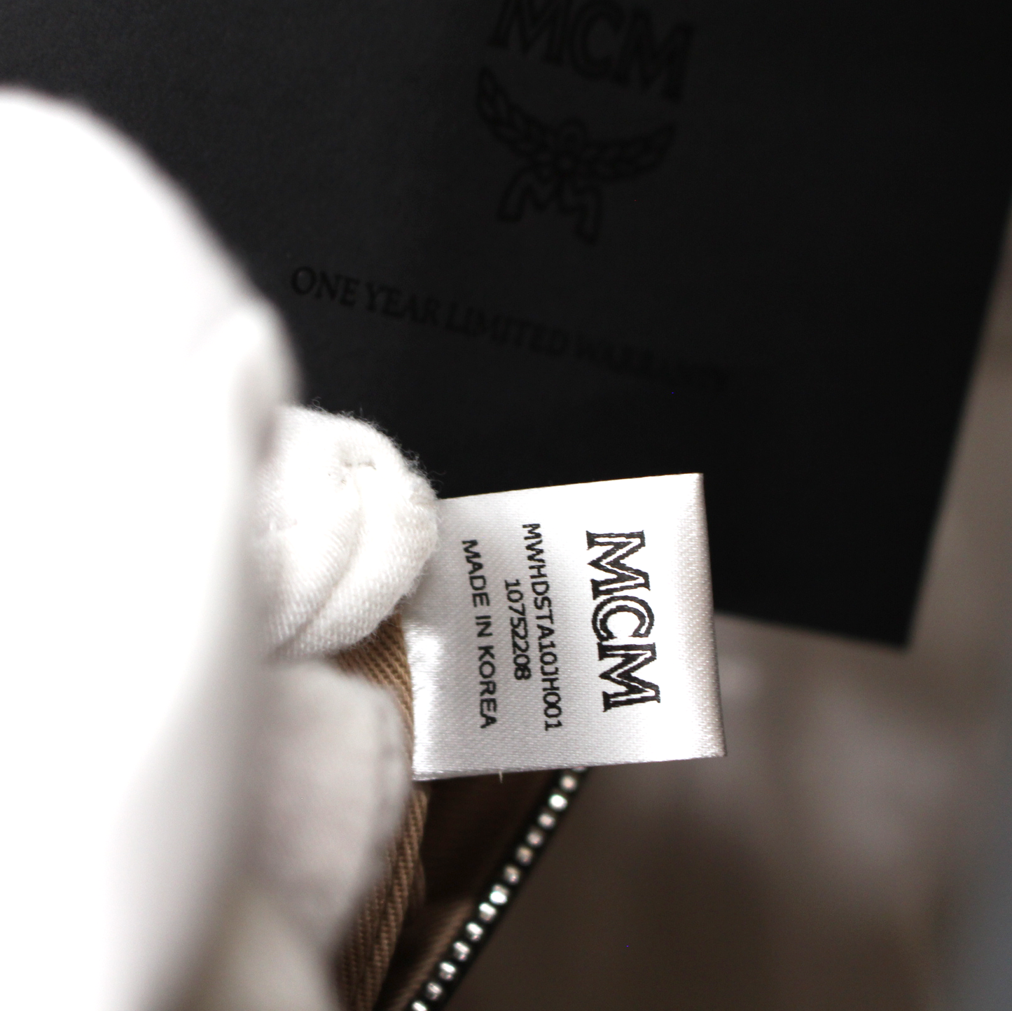 MCM Aren Vi Leather Bag