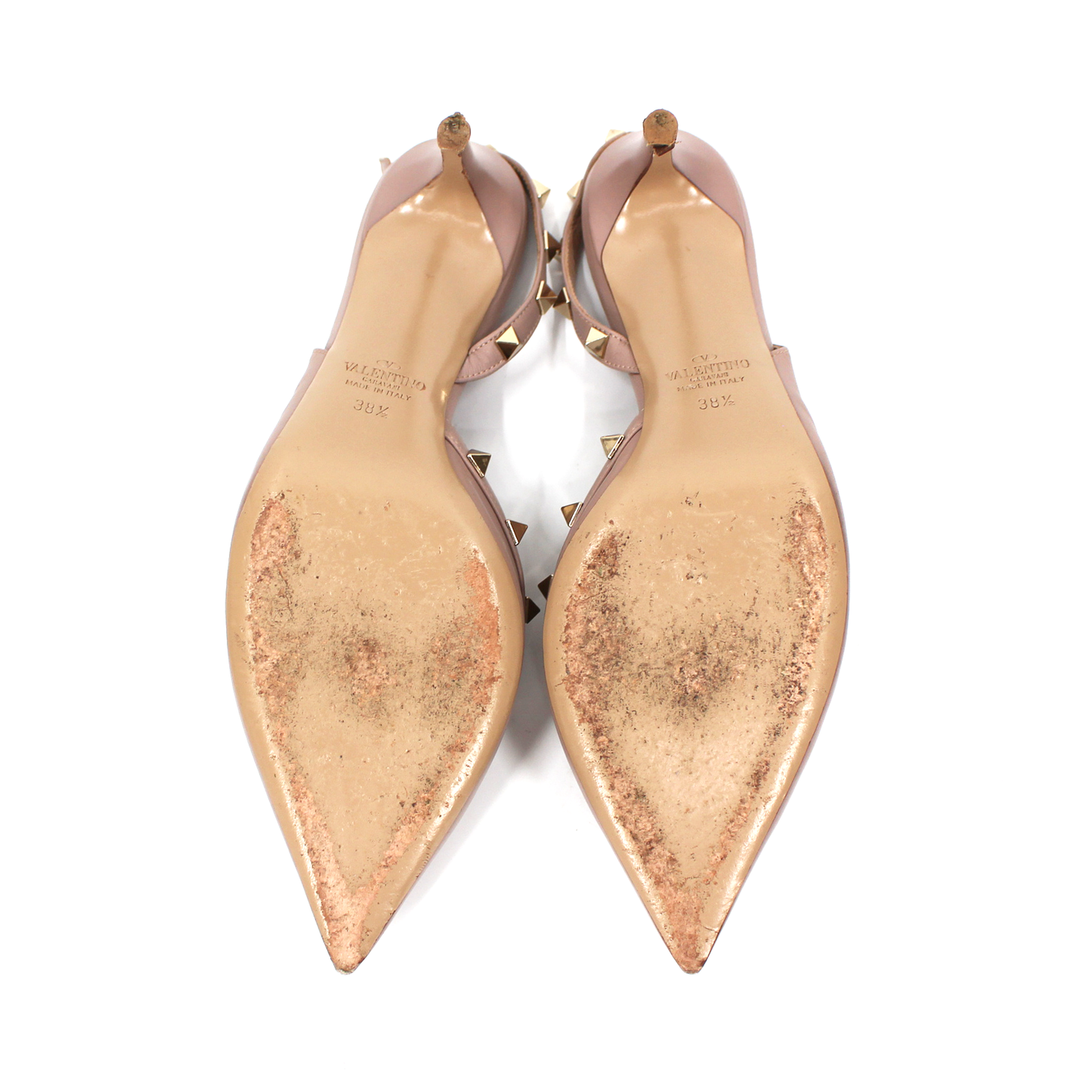 Valentino Rockstud Slingback Heels