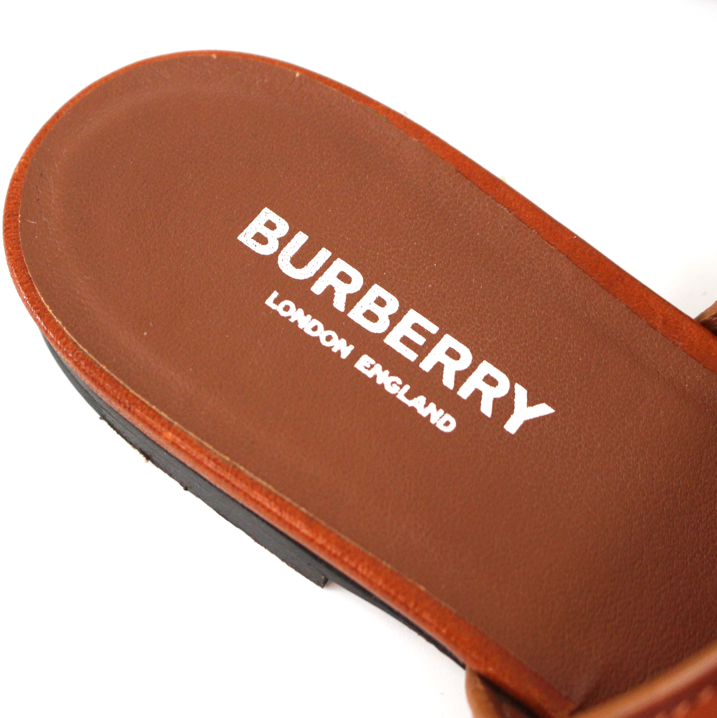 Burberry Heidi Leather Sandals
