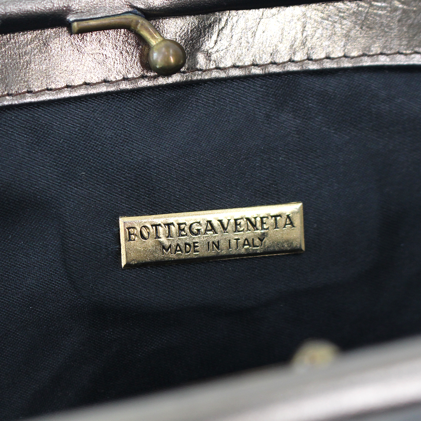 Bottega Veneta Leather Wrist Clutch