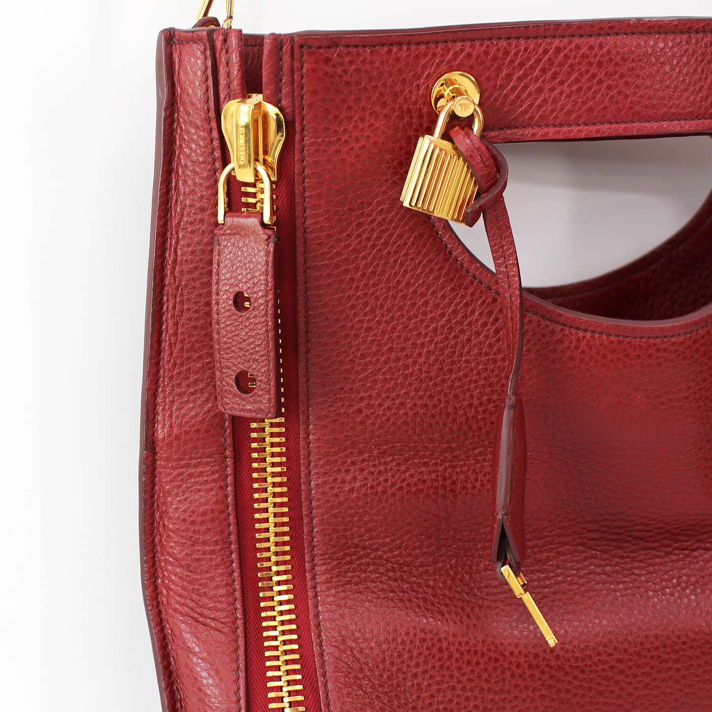 Tom Ford Alix Fold Over Shoulder Bag