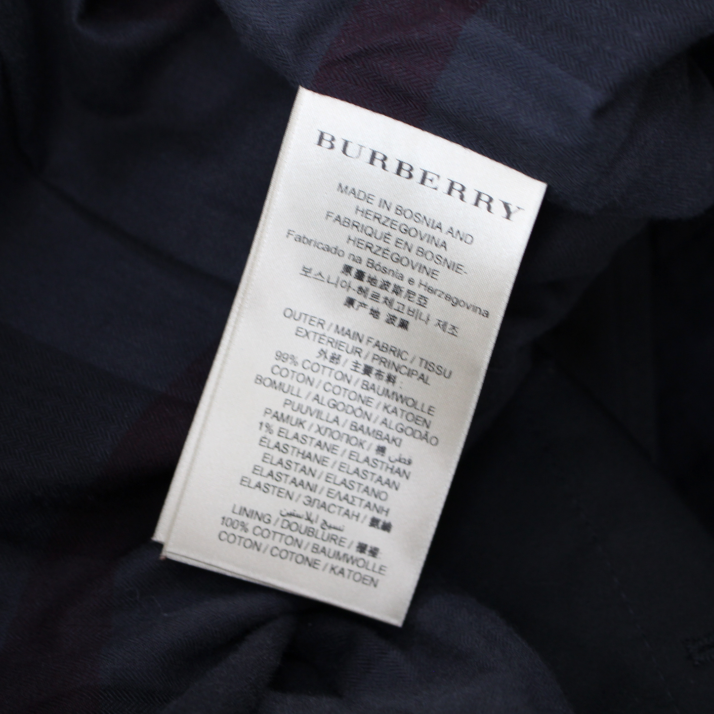 Burberry Leather Earsdale Trench Coat