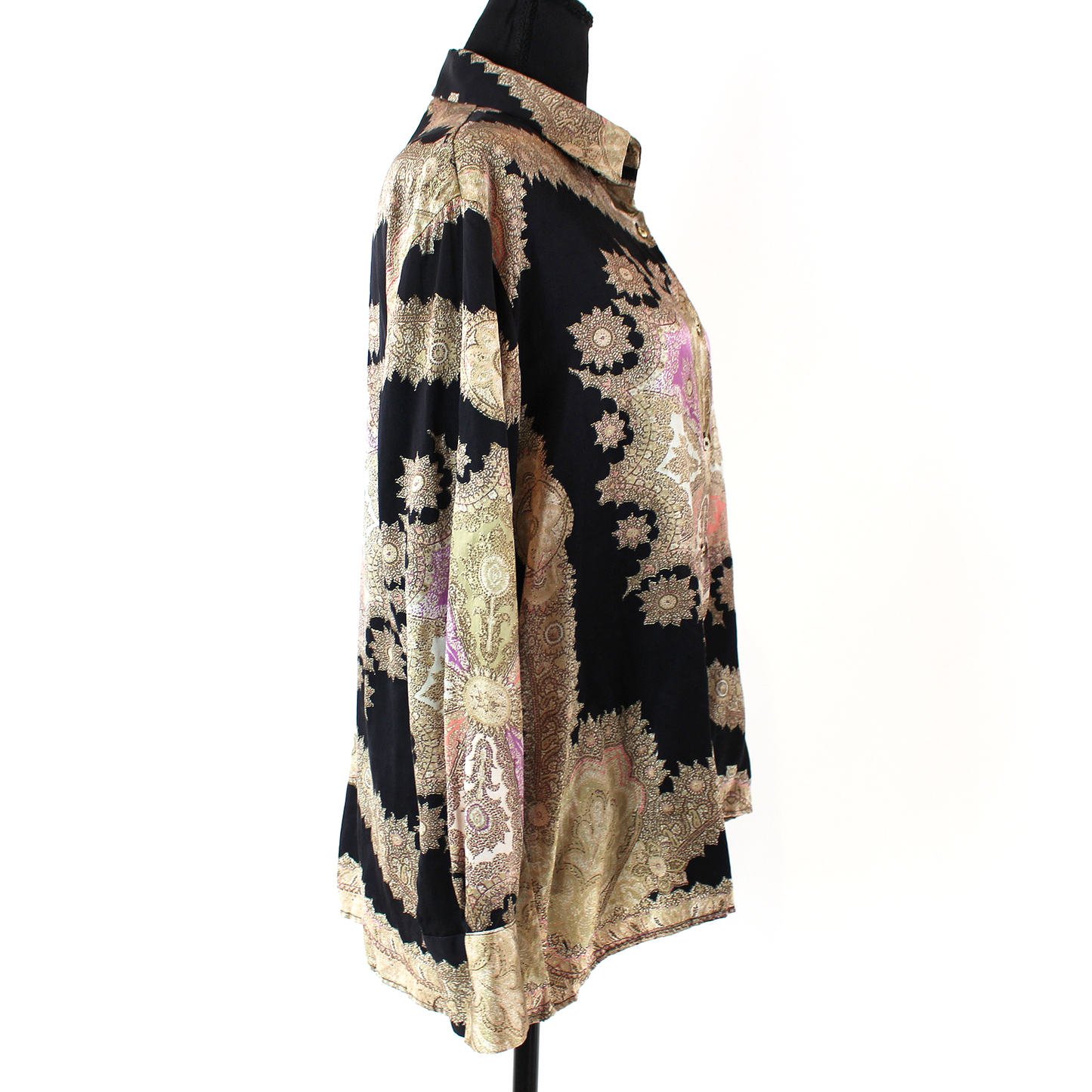 Roberto Cavalli Silk Design Blouse