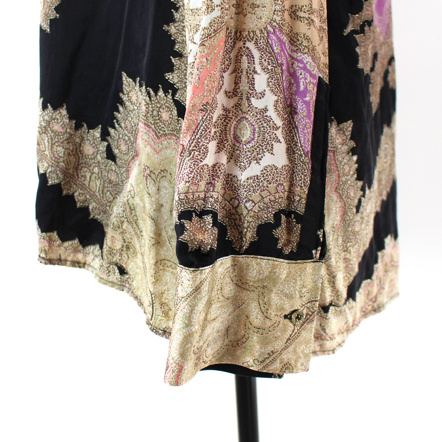 Roberto Cavalli Silk Design Blouse