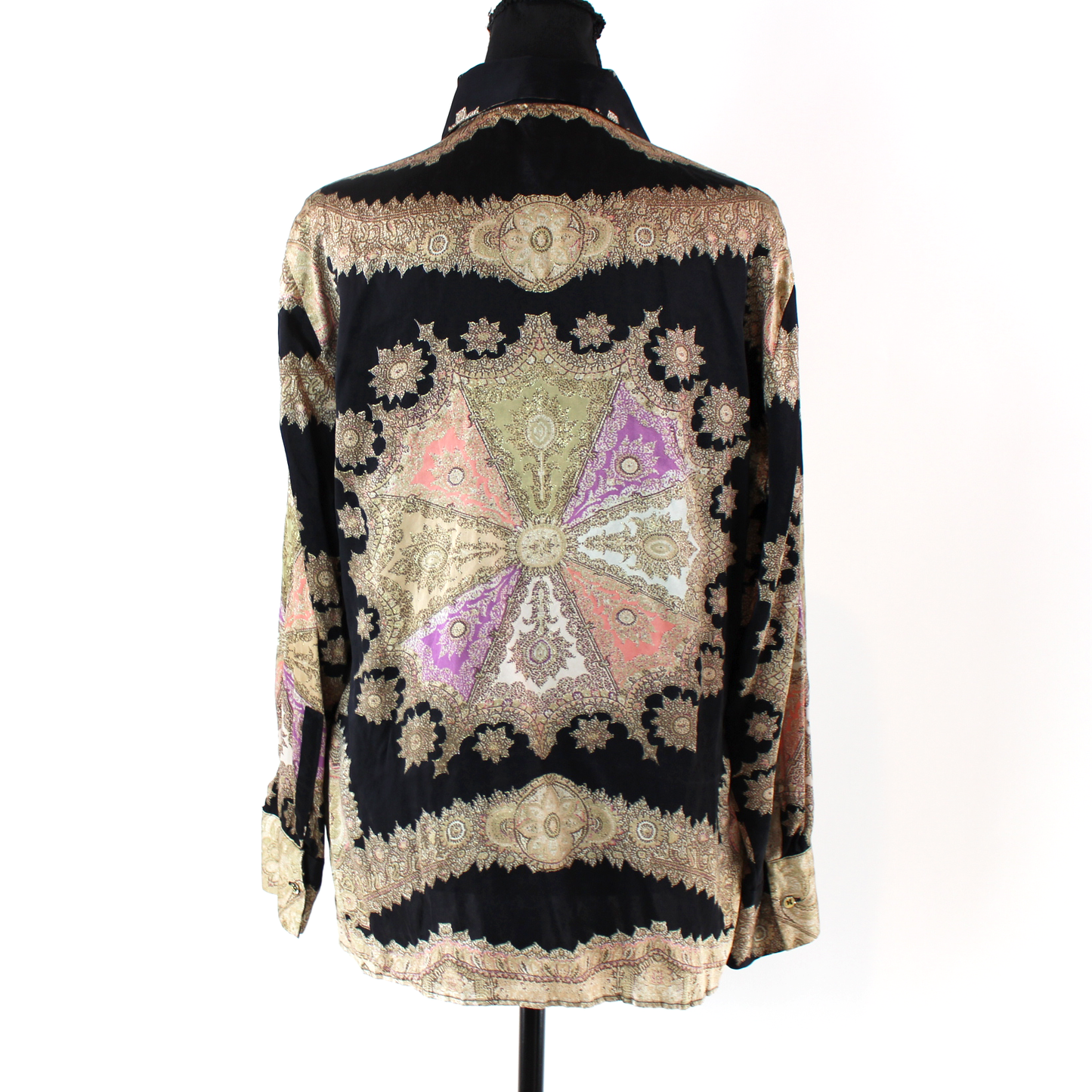 Roberto Cavalli Silk Design Blouse