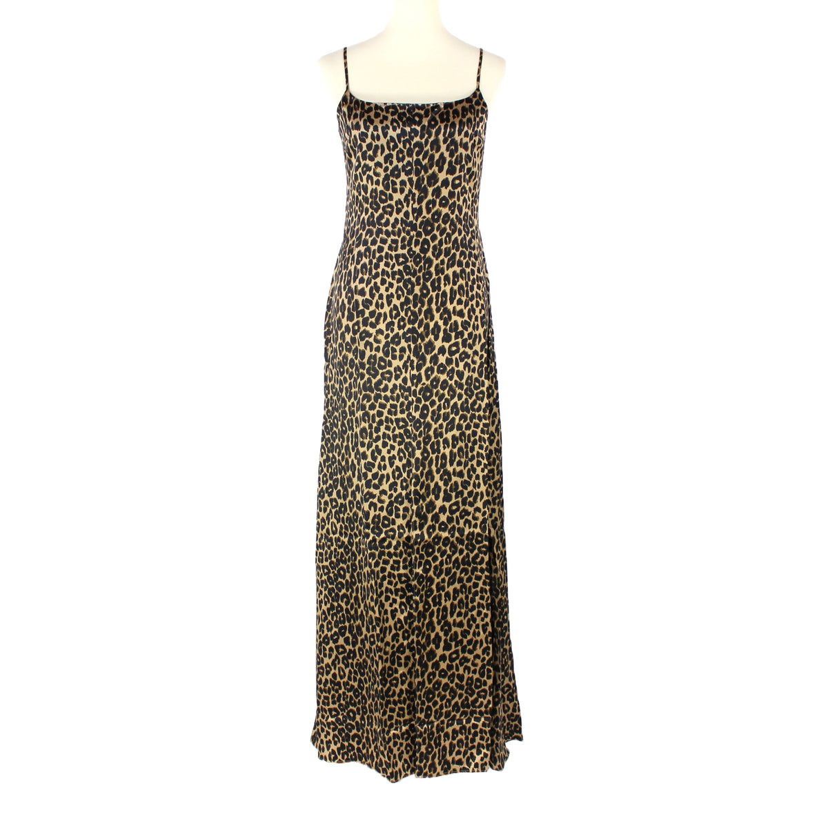 Reformation Selah Silk Leopard Print Scoop Neck Maxi Dress – The Closet New  York