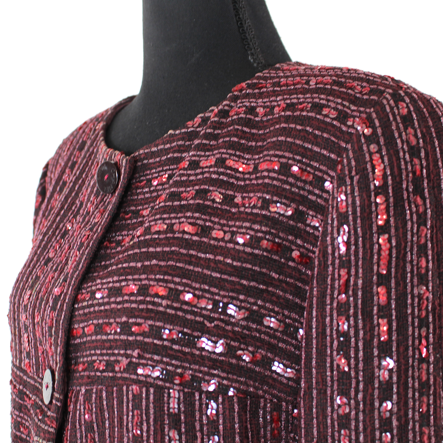 Chanel Sequin Embellished Blazer Jacket