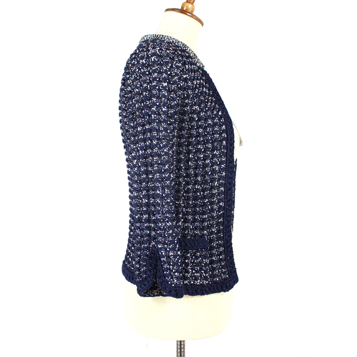 Chanel Sweater Knit Suit Blazer