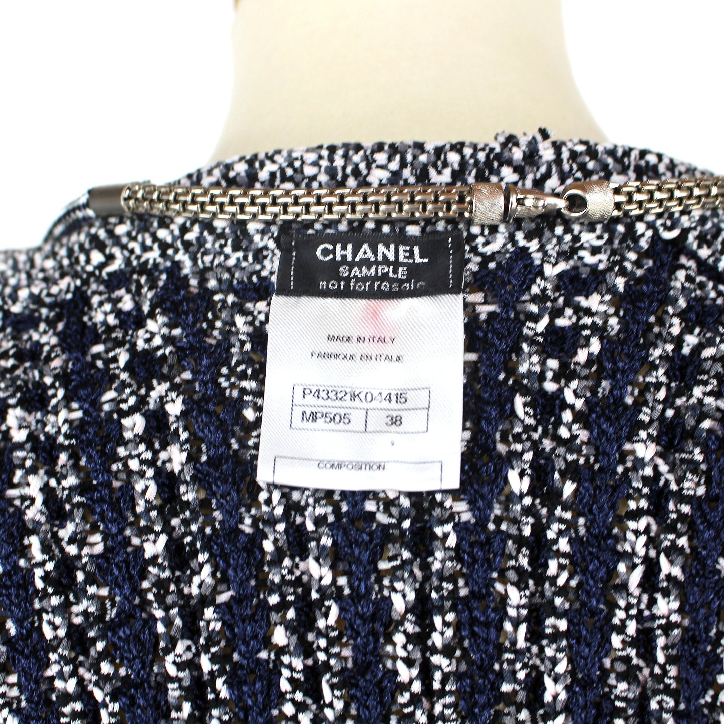 Chanel Sweater Knit Suit Blazer