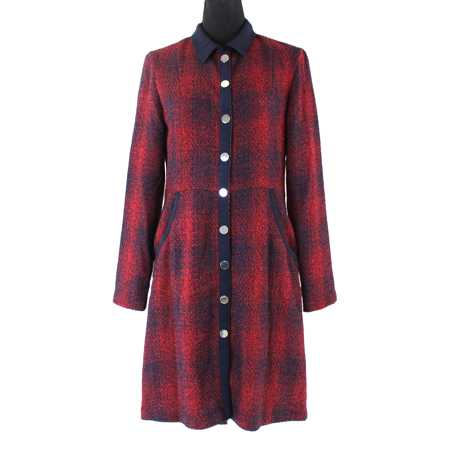 Maje Renitia Tweed Mini Dress