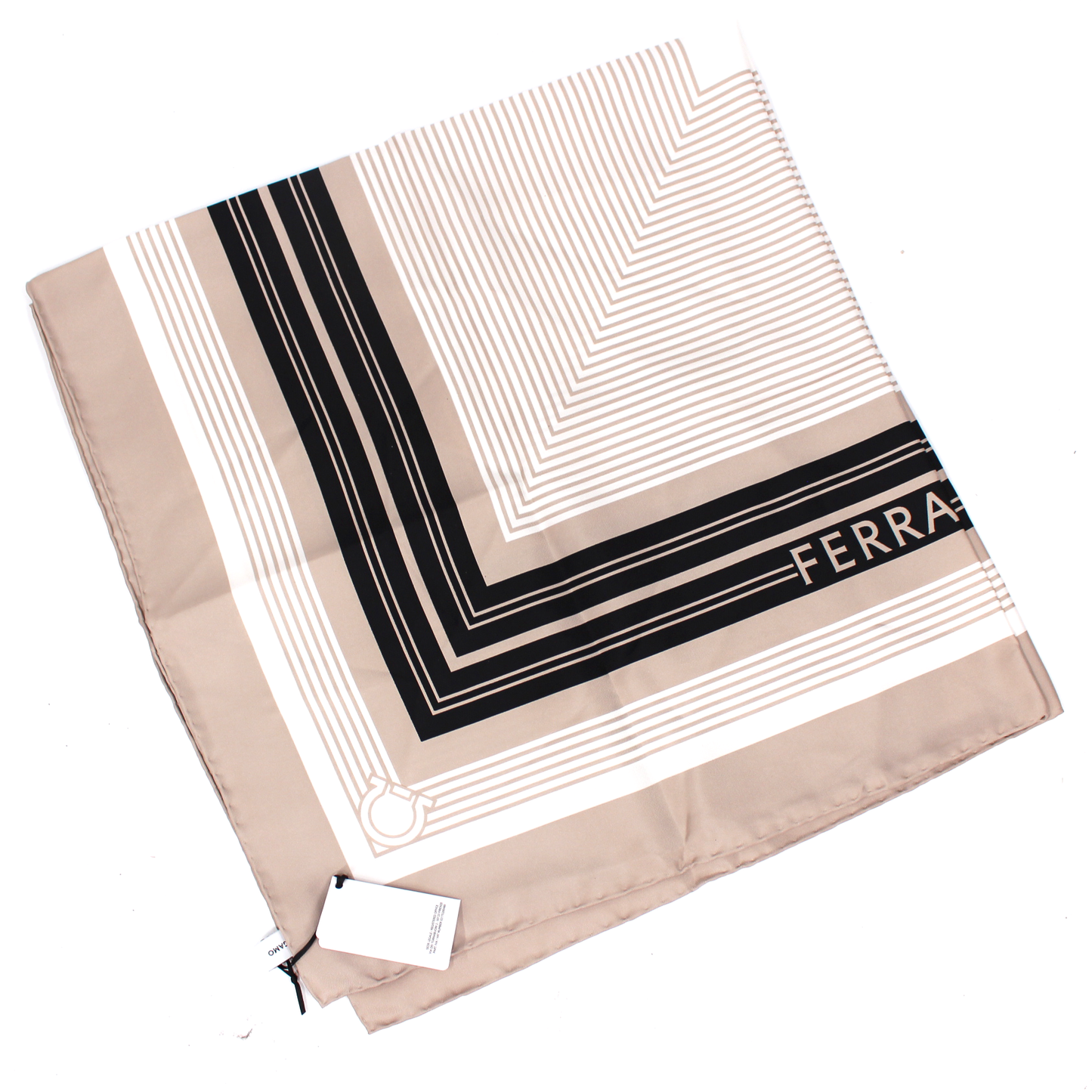 Ferragamo FO Focus Silk Scarf