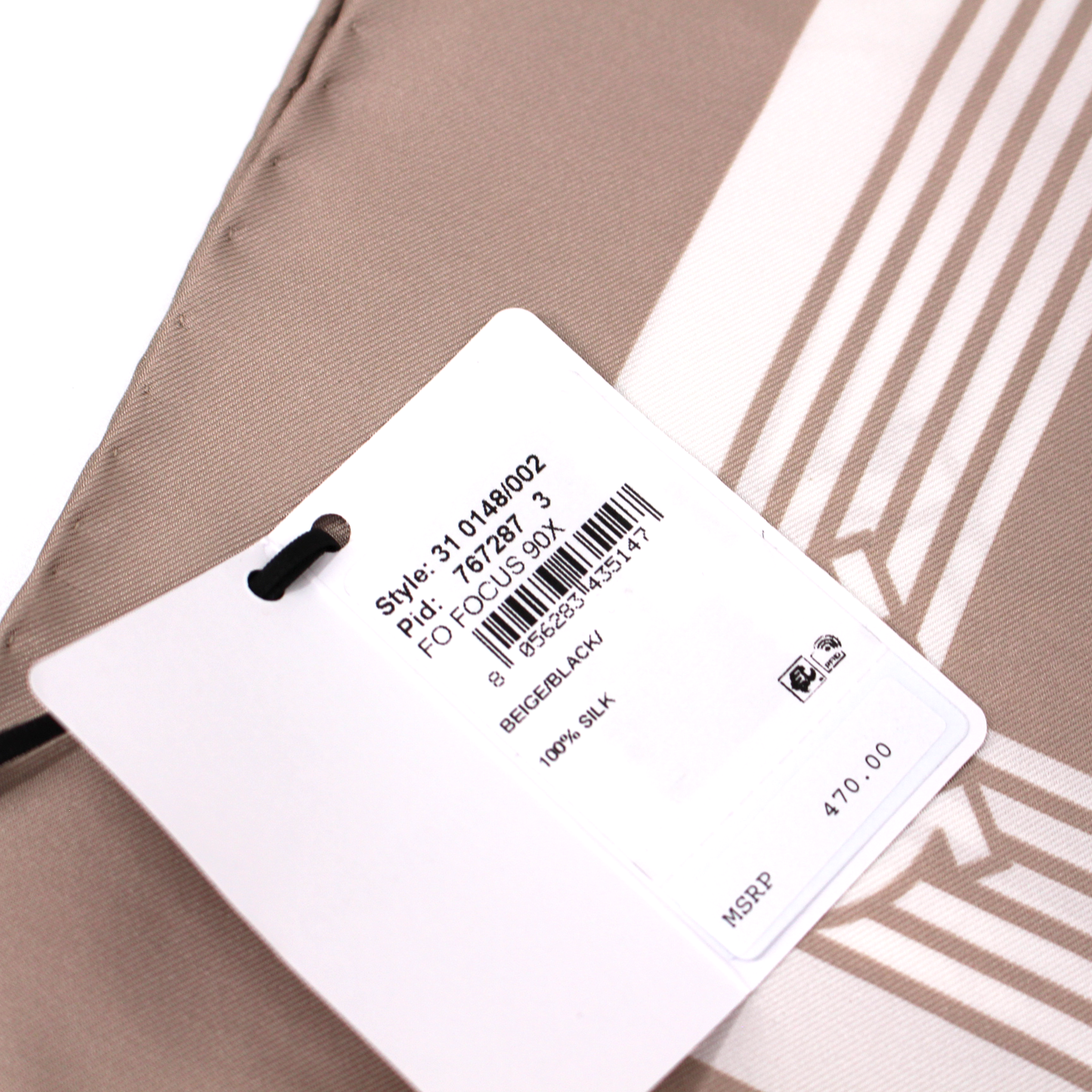 Ferragamo FO Focus Silk Scarf