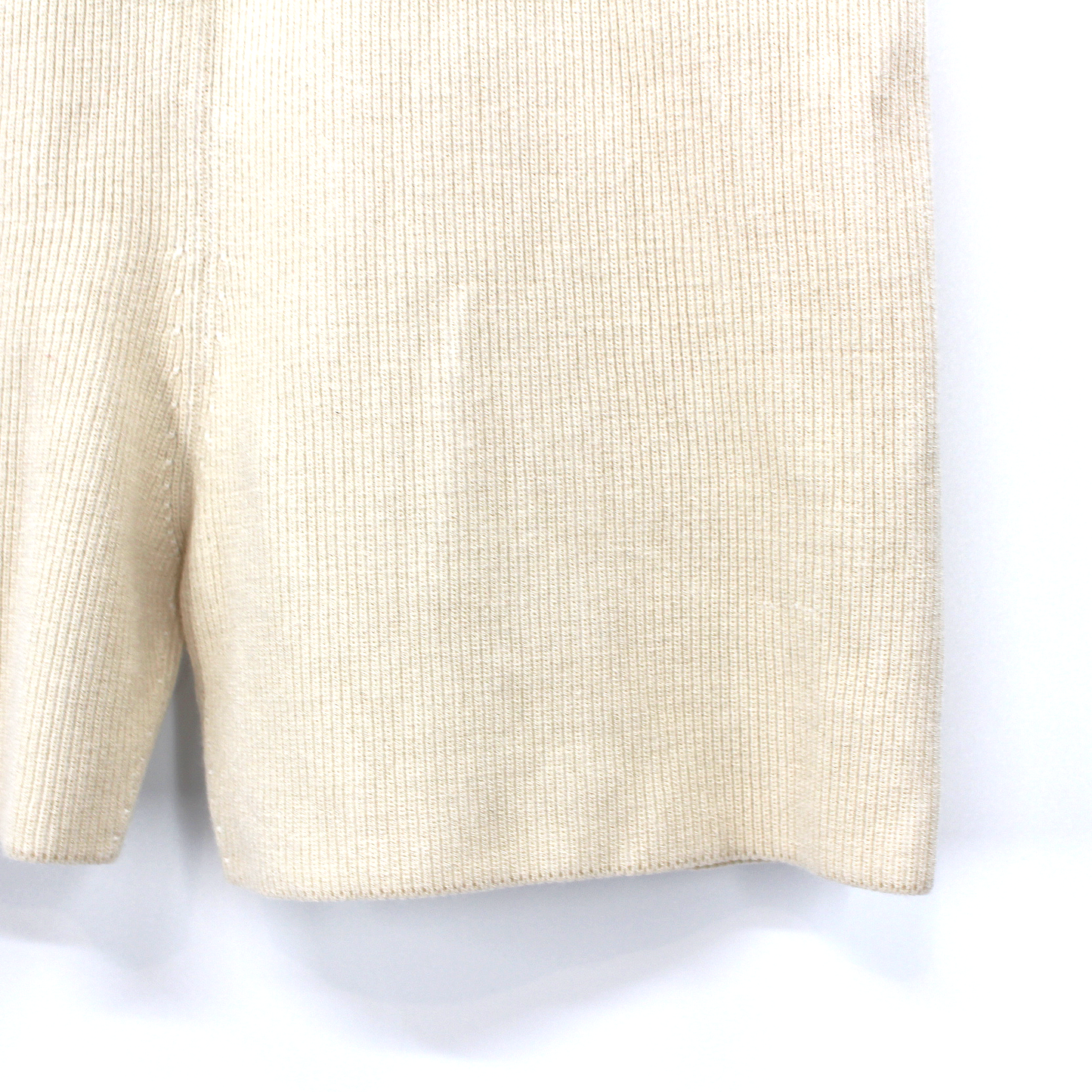 Jacquemus Arancia Fine Ribbed Shorts