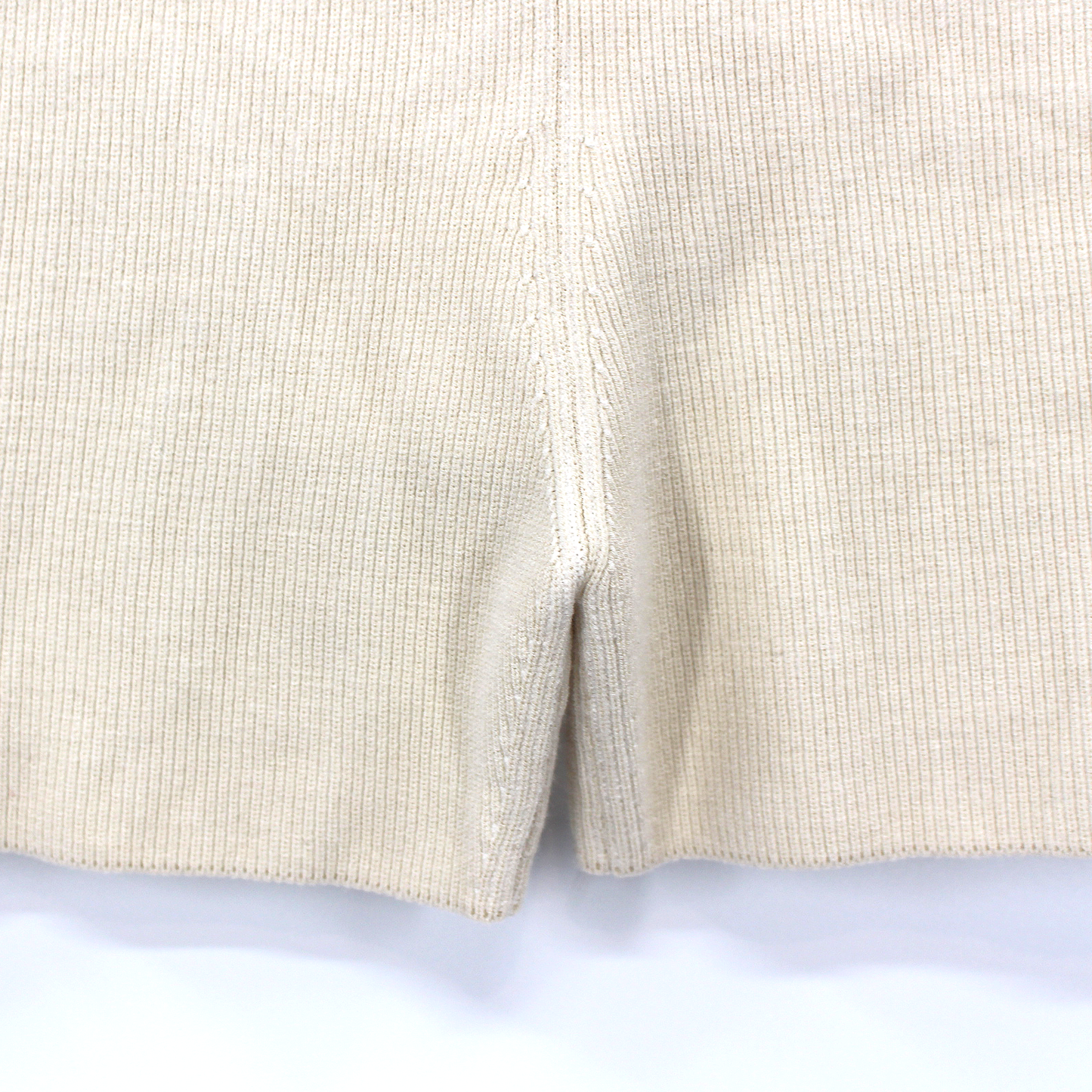 Jacquemus Arancia Fine Ribbed Shorts