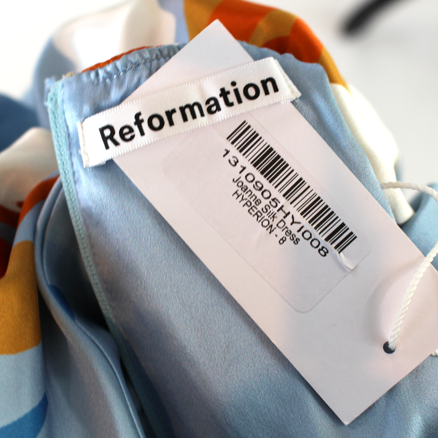 Reformation Joanne Silk Dress