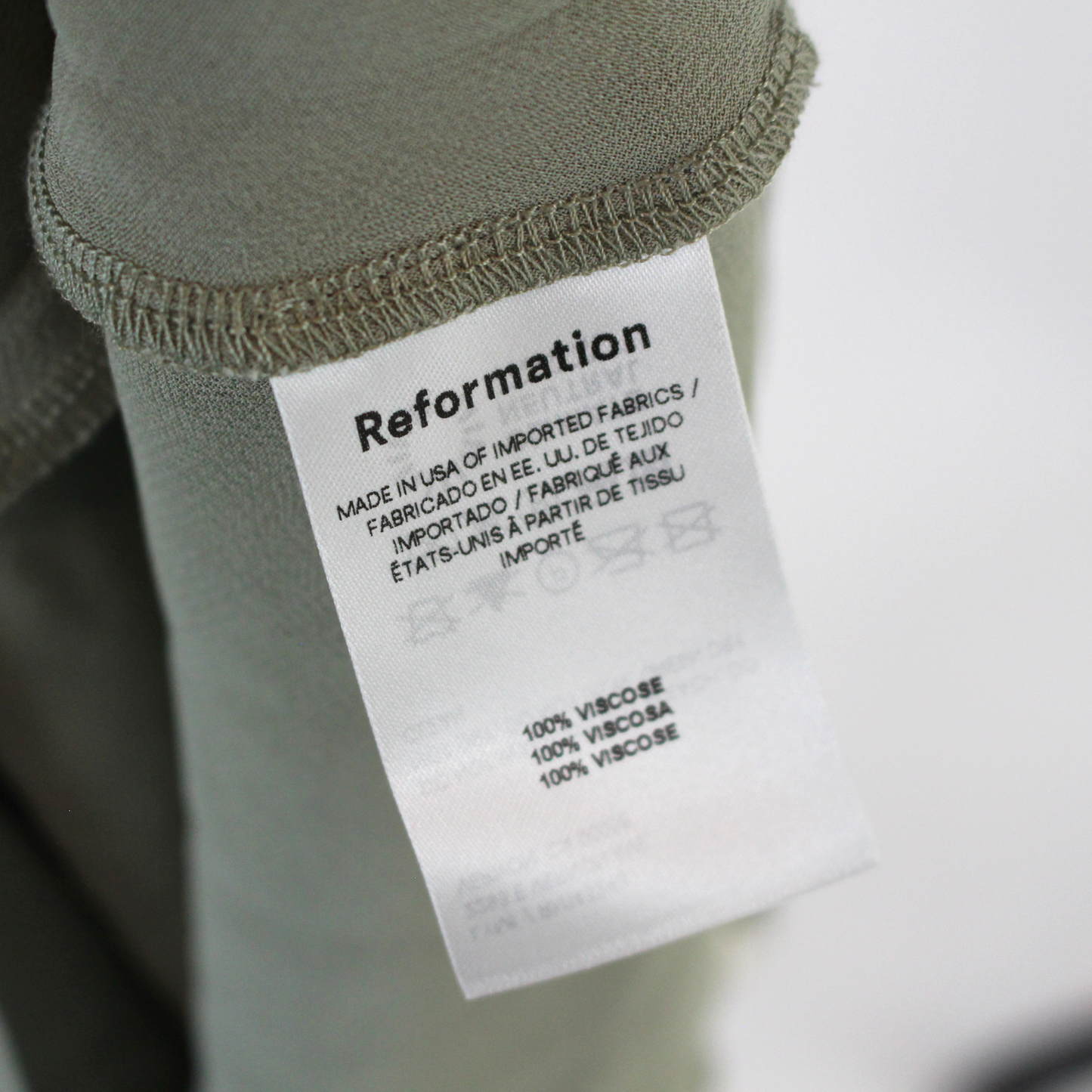 Reformation Reya Tea Garden Dress